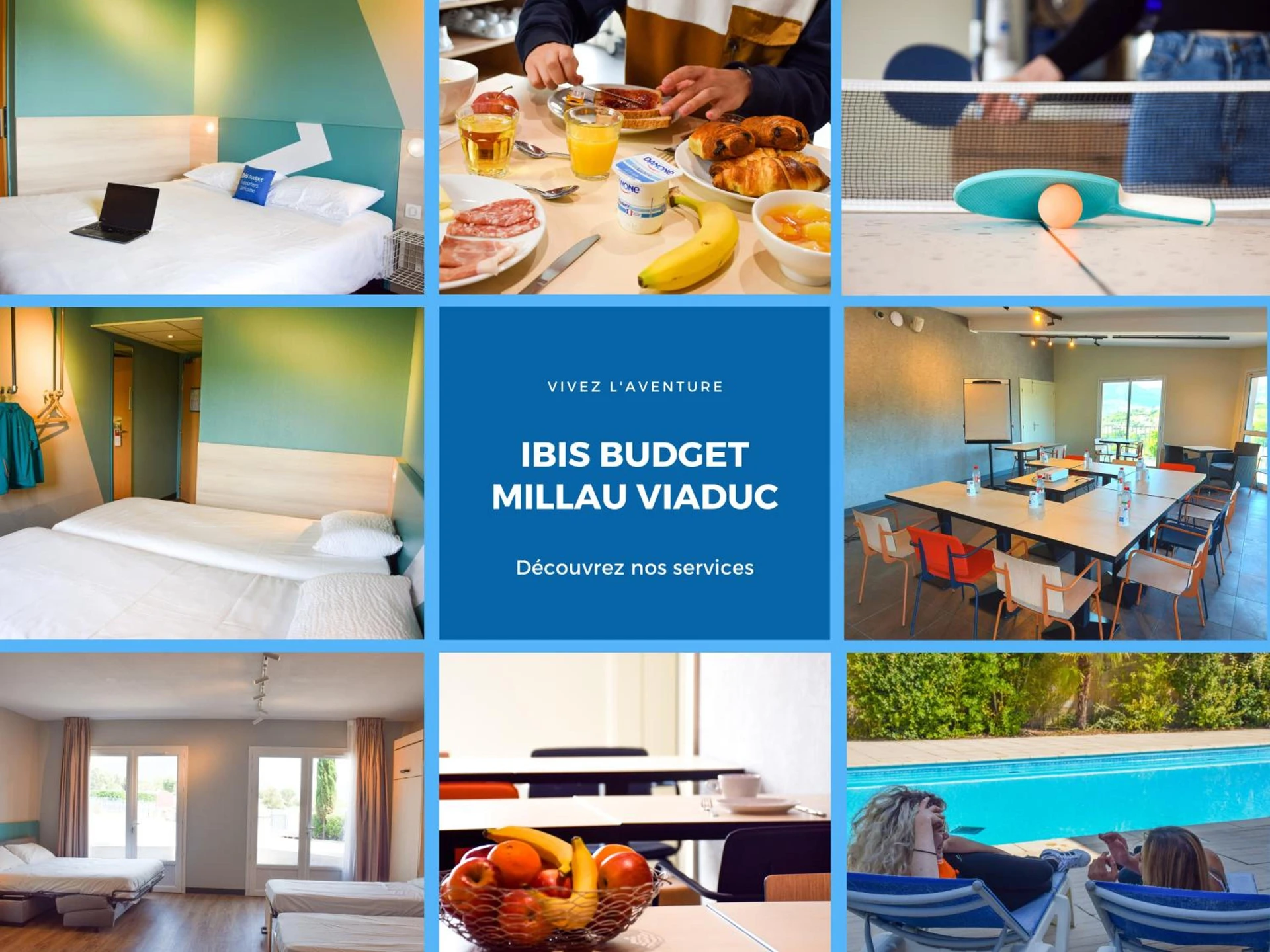 Organiser un séminaire d'entreprise : ibis Budget Millau Viaduc à millau