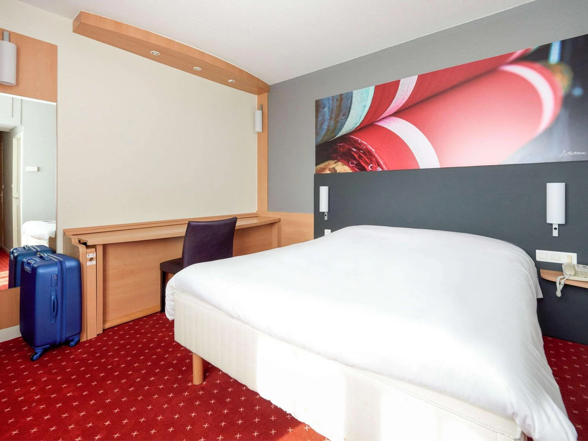 Chambre disponible pour un séminaire d'entreprise à ibis Cholet - Cholet