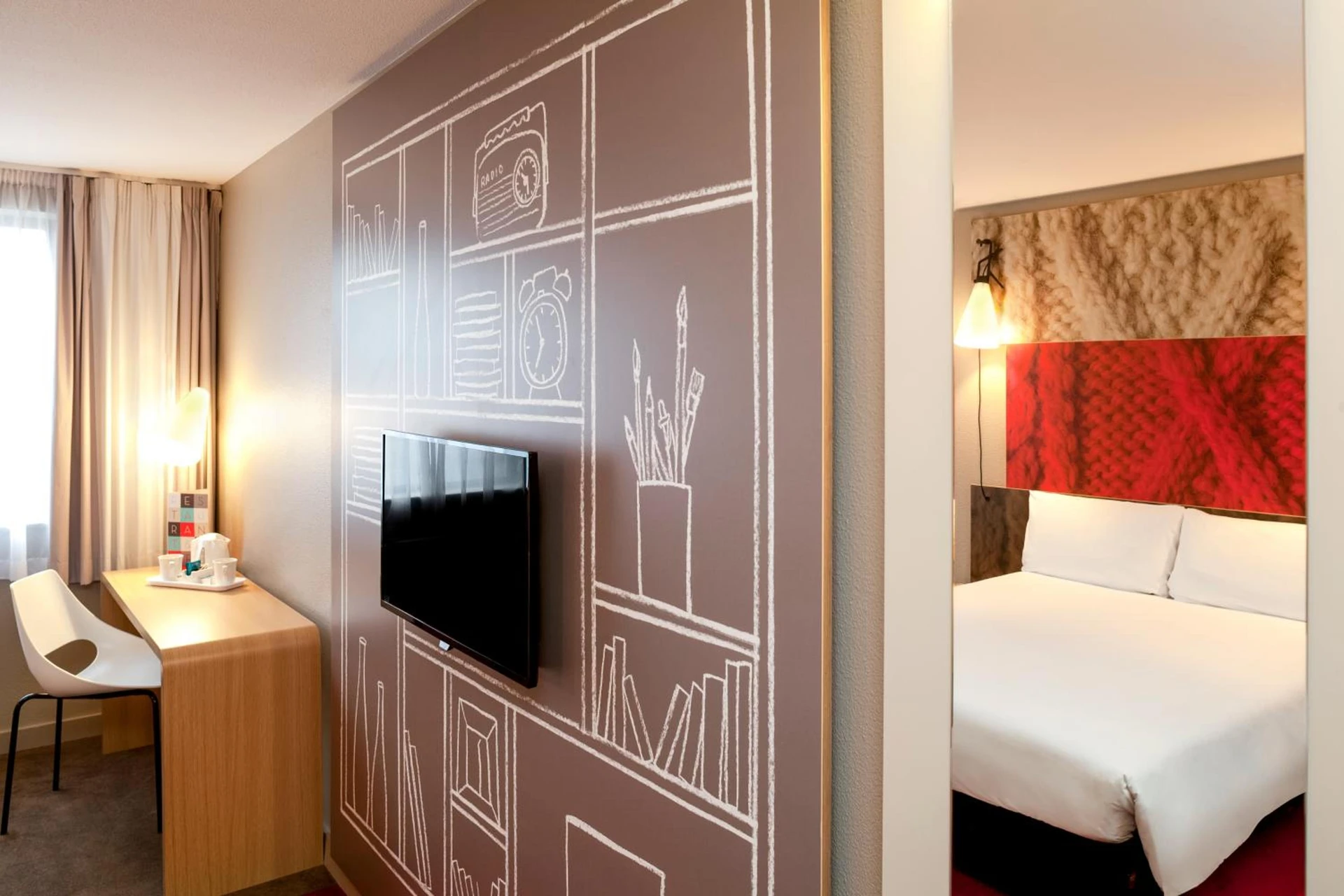 Chambre disponible pour un séminaire d'entreprise à ibis Paris Le Bourget - La Courneuve