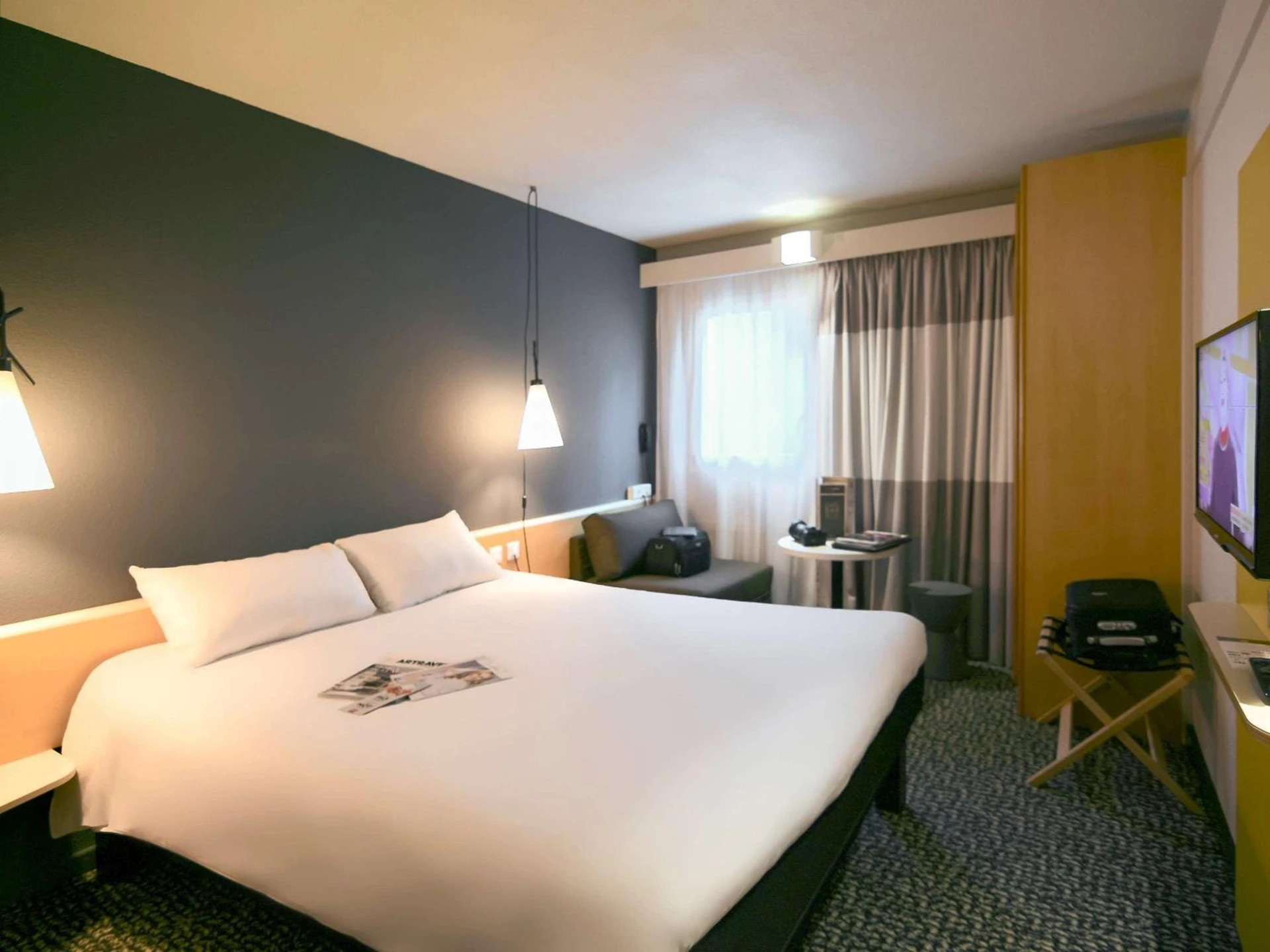 Magnifique chambre pour un séminaire d'entreprise à Ibis Nantes la Beaujoire Parc Expo - Nantes