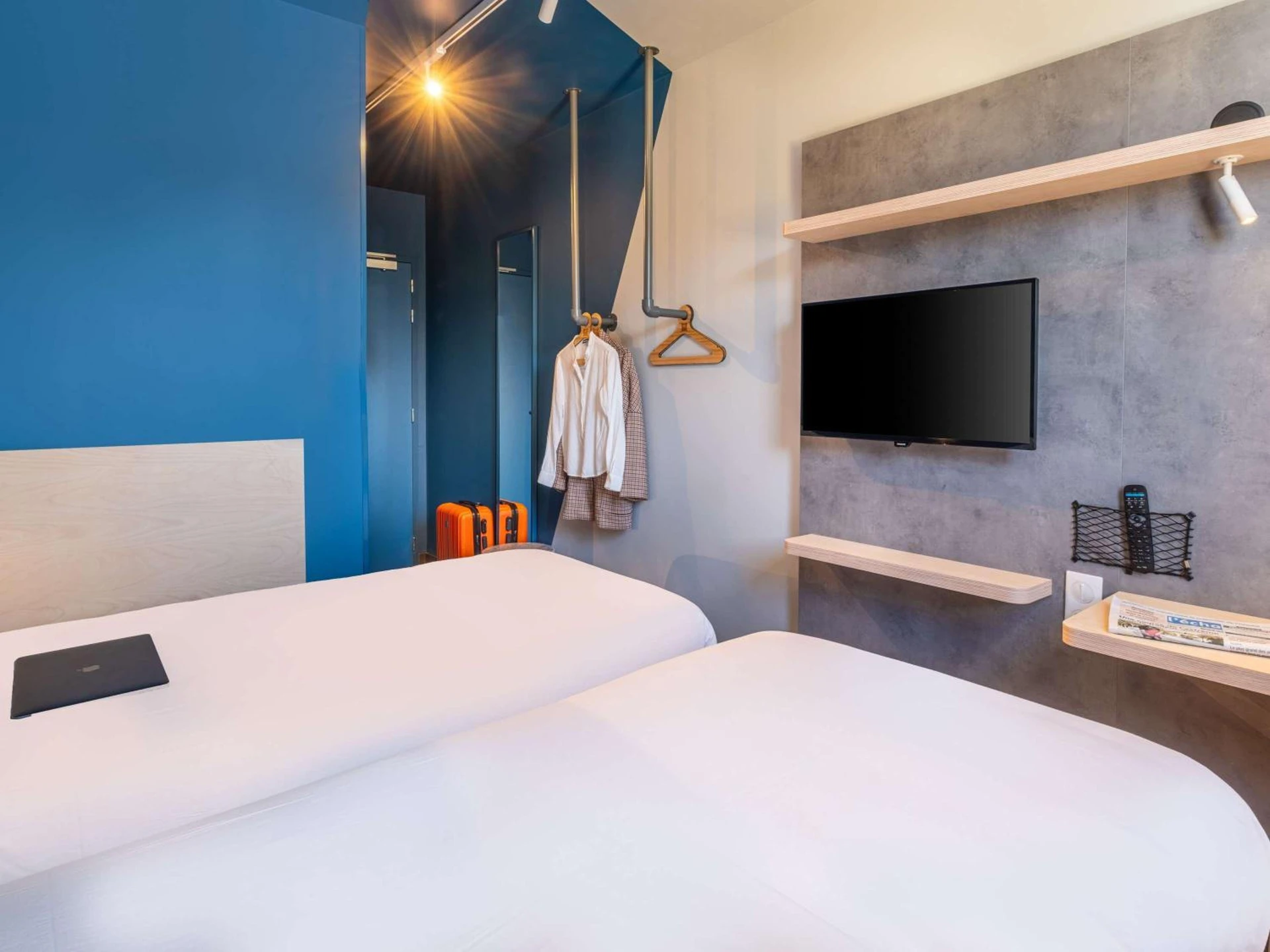 Chambre disponible pour un séminaire d'entreprise à ibis budget Nantes Nord Treillières - Treillières