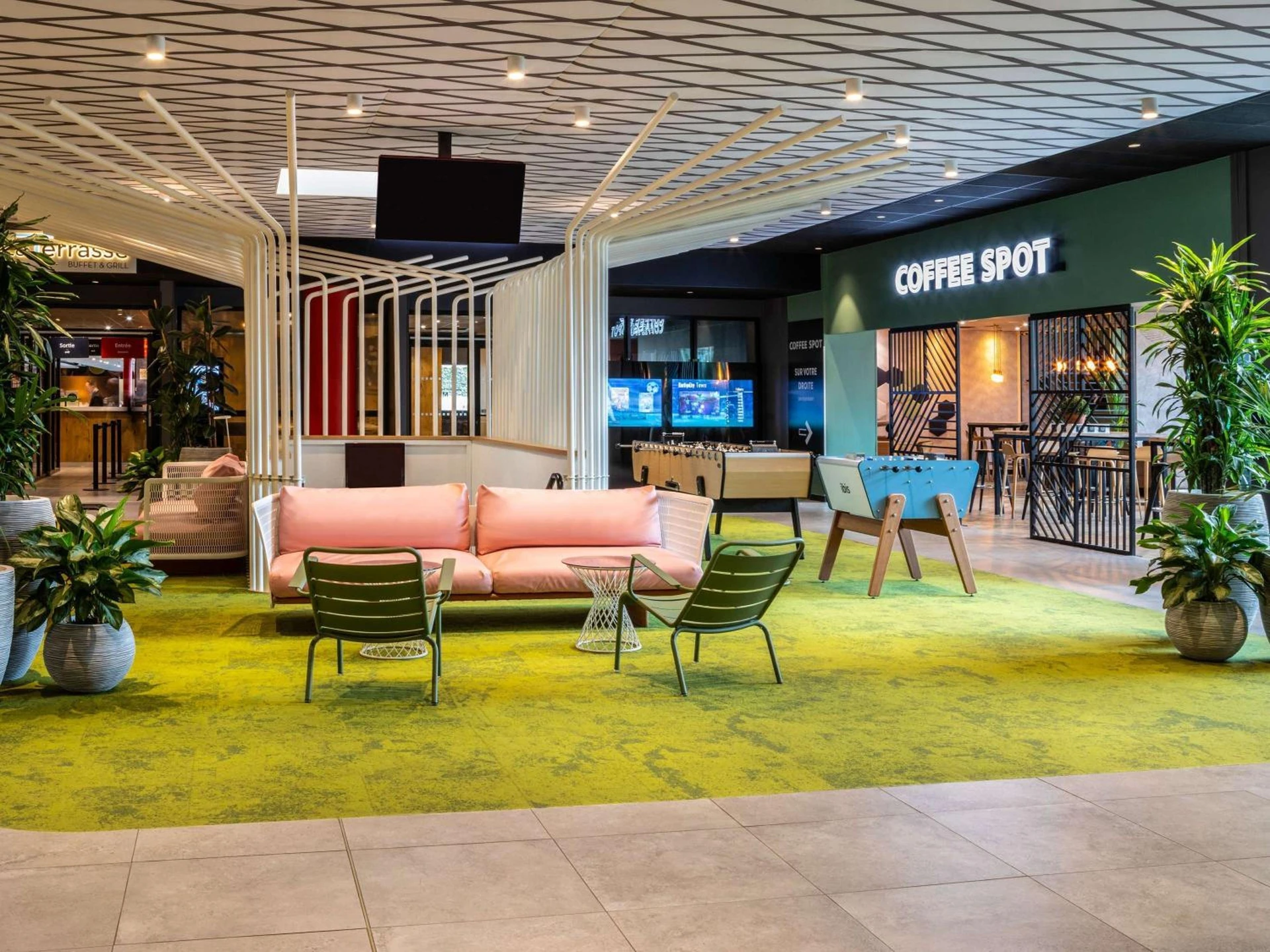 Lieu convivial pour un séminaire d'entreprise à ibis Paris CDG Airport - Roissy-en-France - En savoir plus 