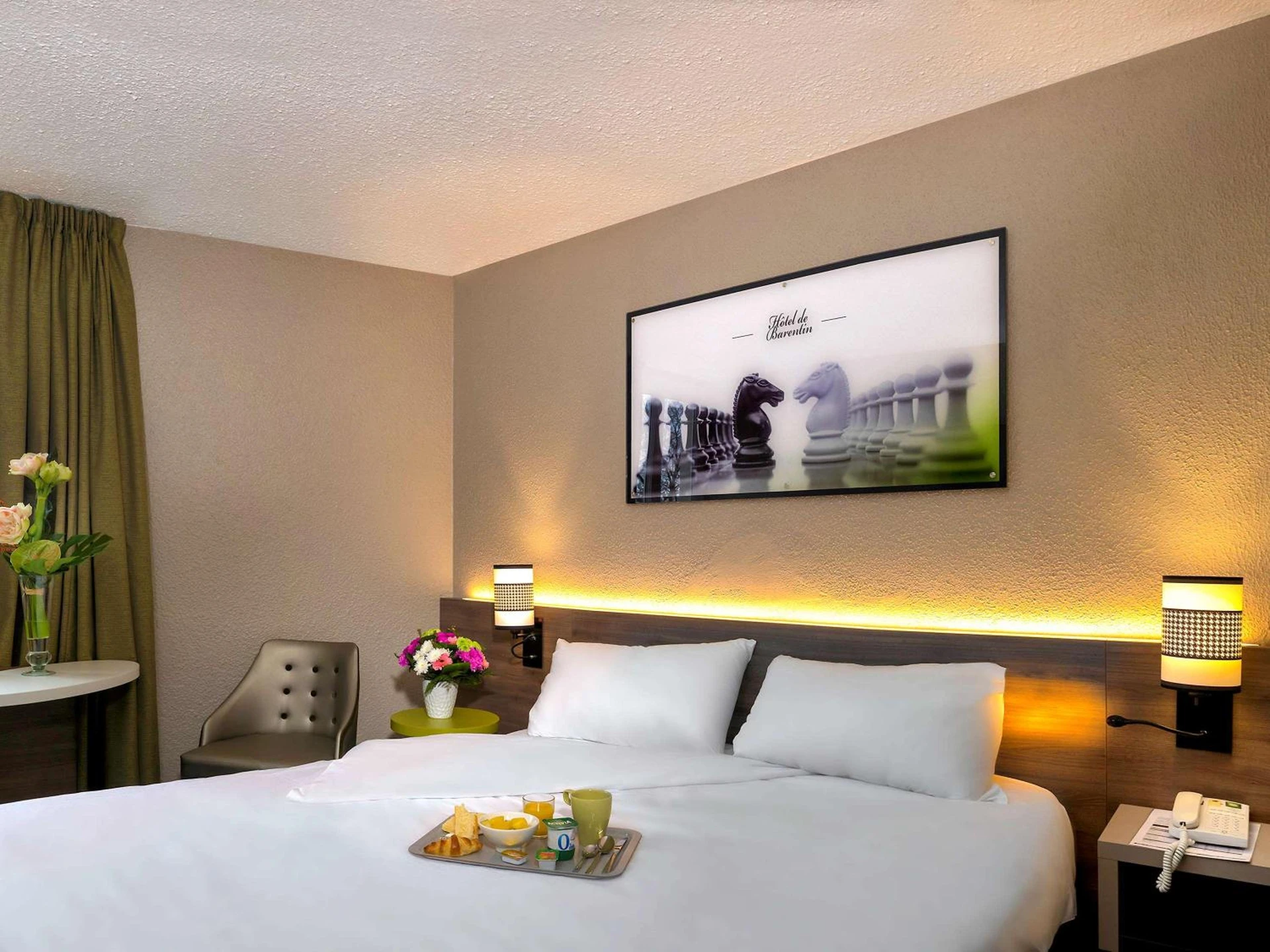 Chambre disponible pour un séminaire d'entreprise à ibis Styles Rouen Nord-Barentin - Barentin