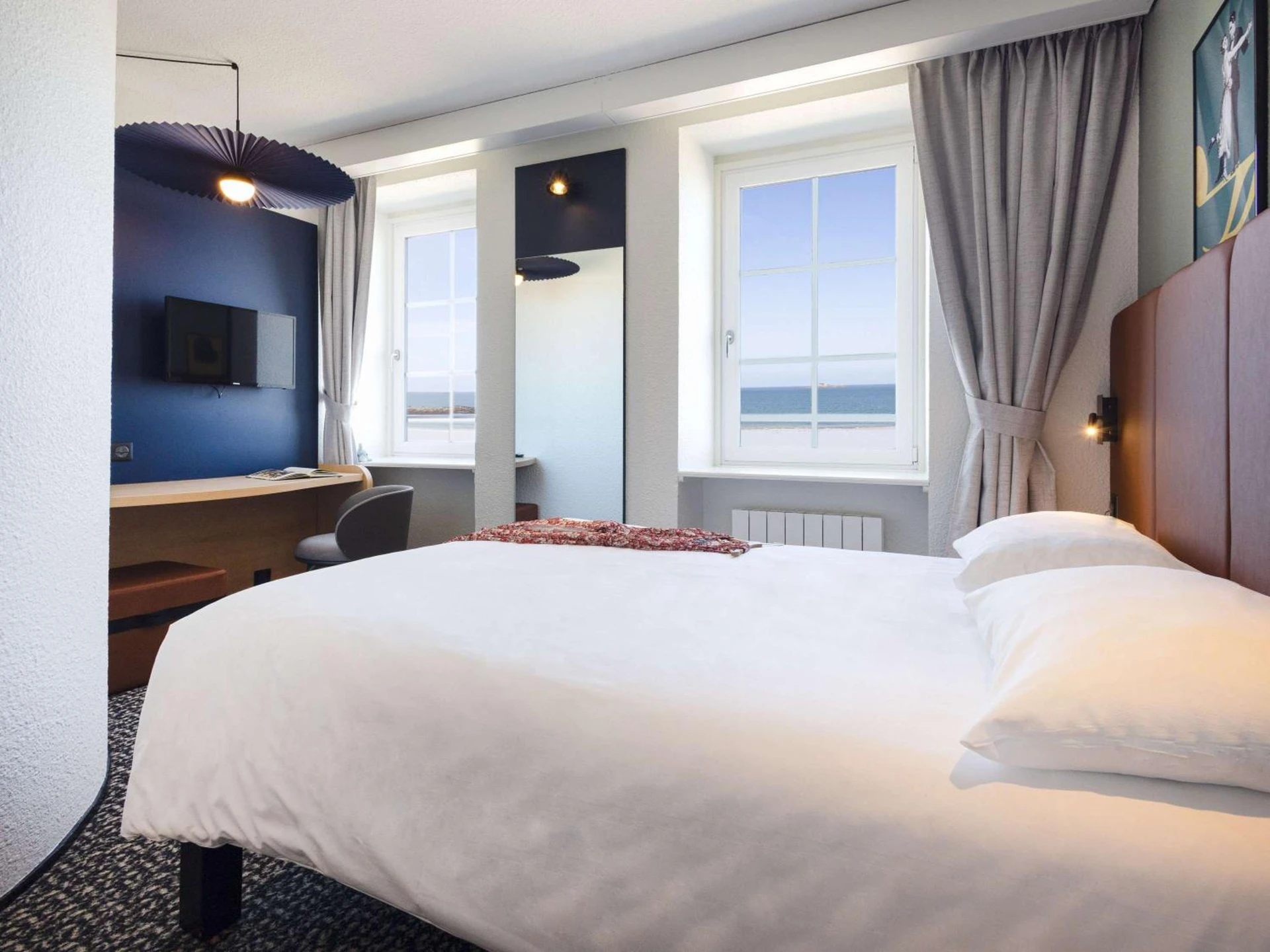 Magnifique chambre pour un séminaire d'entreprise à ibis Saint Malo Plage - Saint-Malo