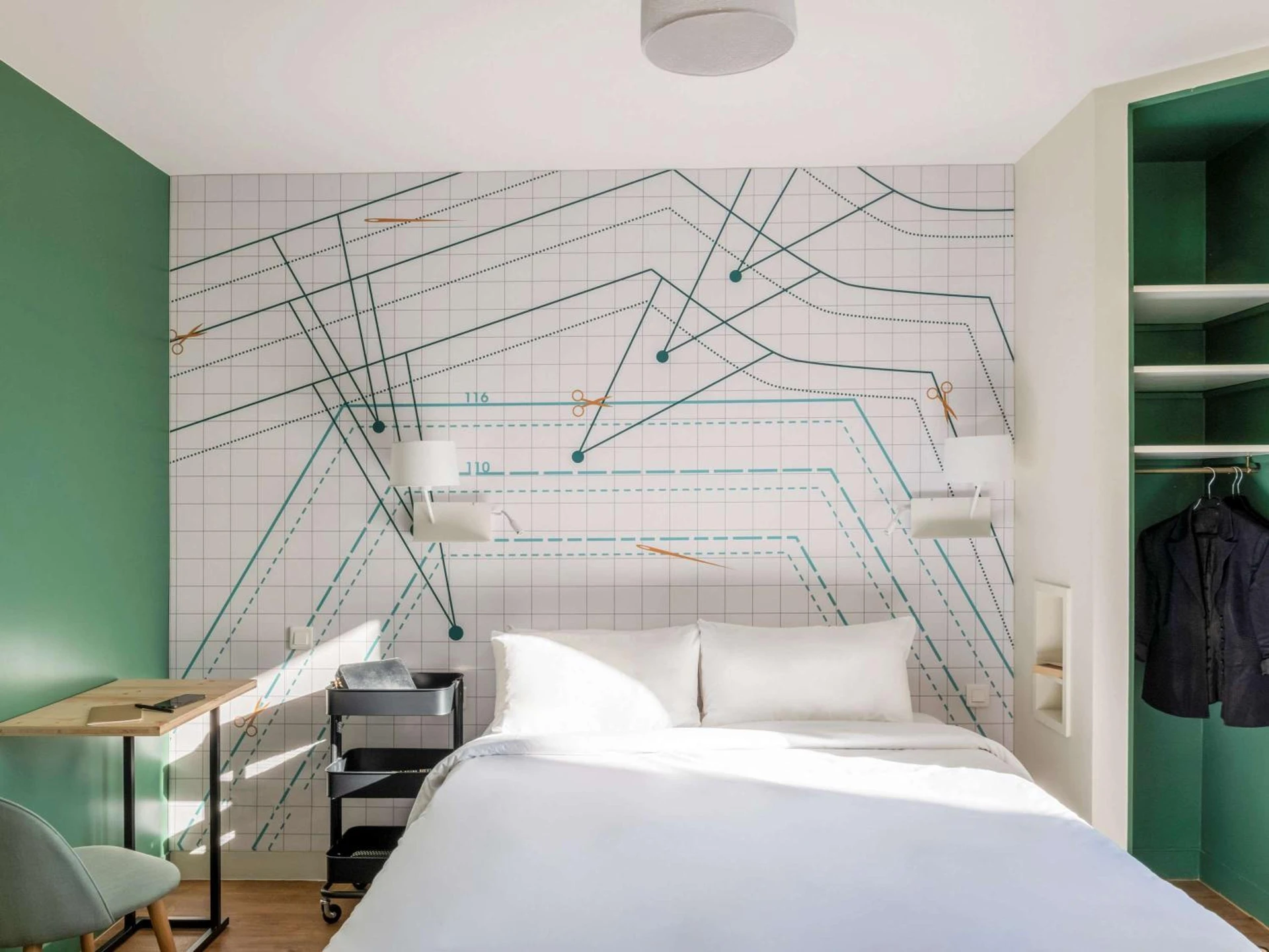 Magnifique chambre pour un séminaire d'entreprise à ibis Styles Asnieres Centre - Asnières-sur-Seine