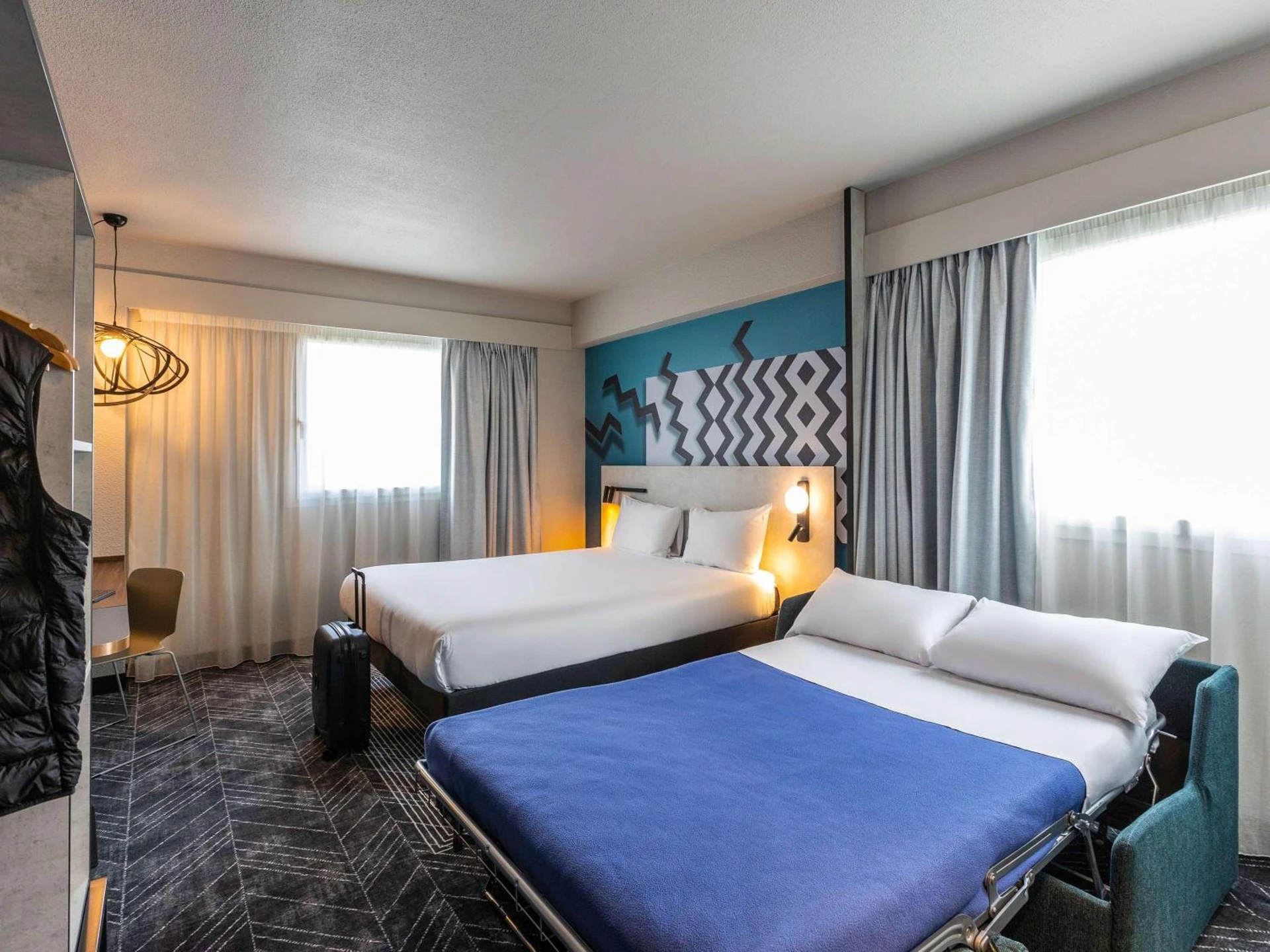Magnifique chambre pour un séminaire d'entreprise à ibis Styles Bordeaux Centre Mériadeck - Bordeaux