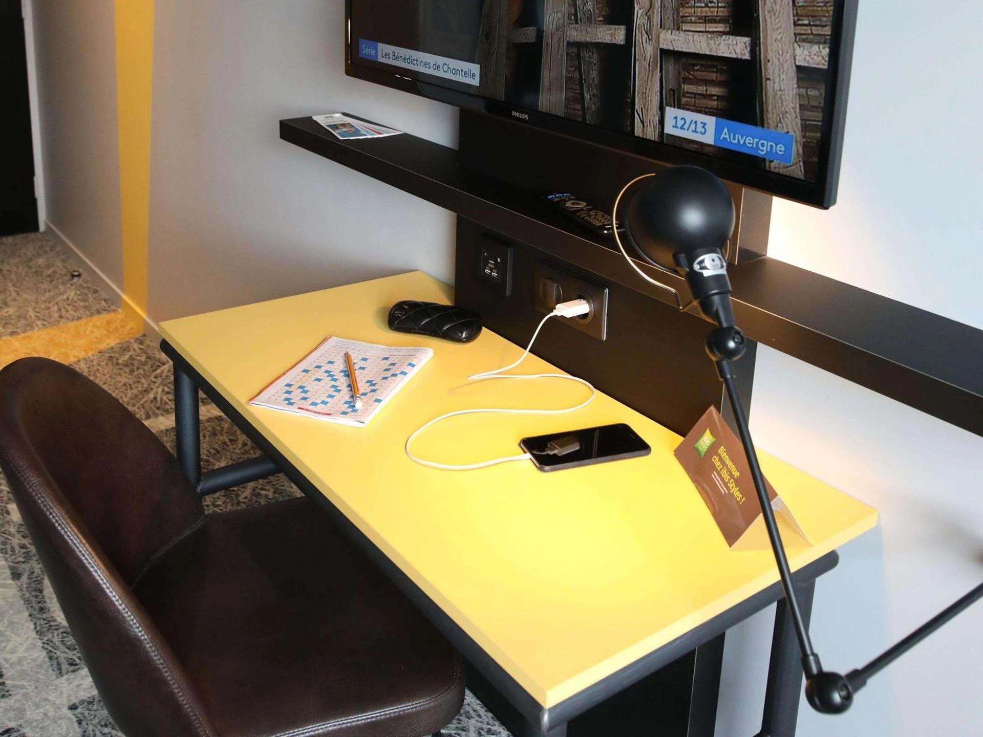 Chambre disponible pour un séminaire d'entreprise à Ibis Styles Clermont-Ferrand République - Clermont-Ferrand
