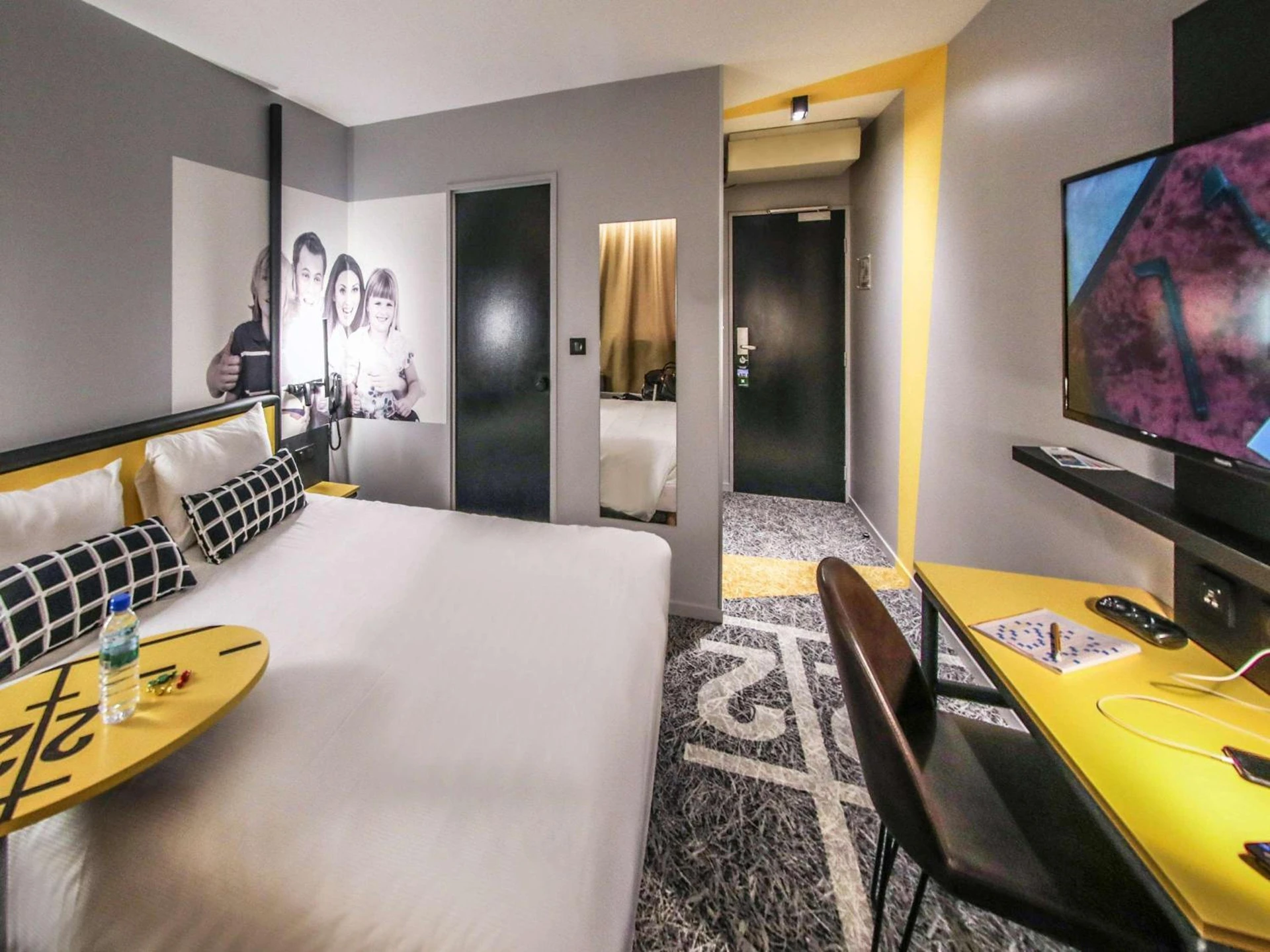 Chambre disponible pour un séminaire d'entreprise à Ibis Styles Clermont-Ferrand République - Clermont-Ferrand