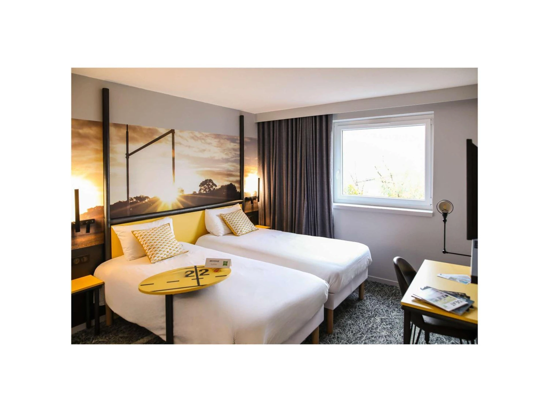 Magnifique chambre pour un séminaire d'entreprise à Ibis Styles Clermont-Ferrand République - Clermont-Ferrand