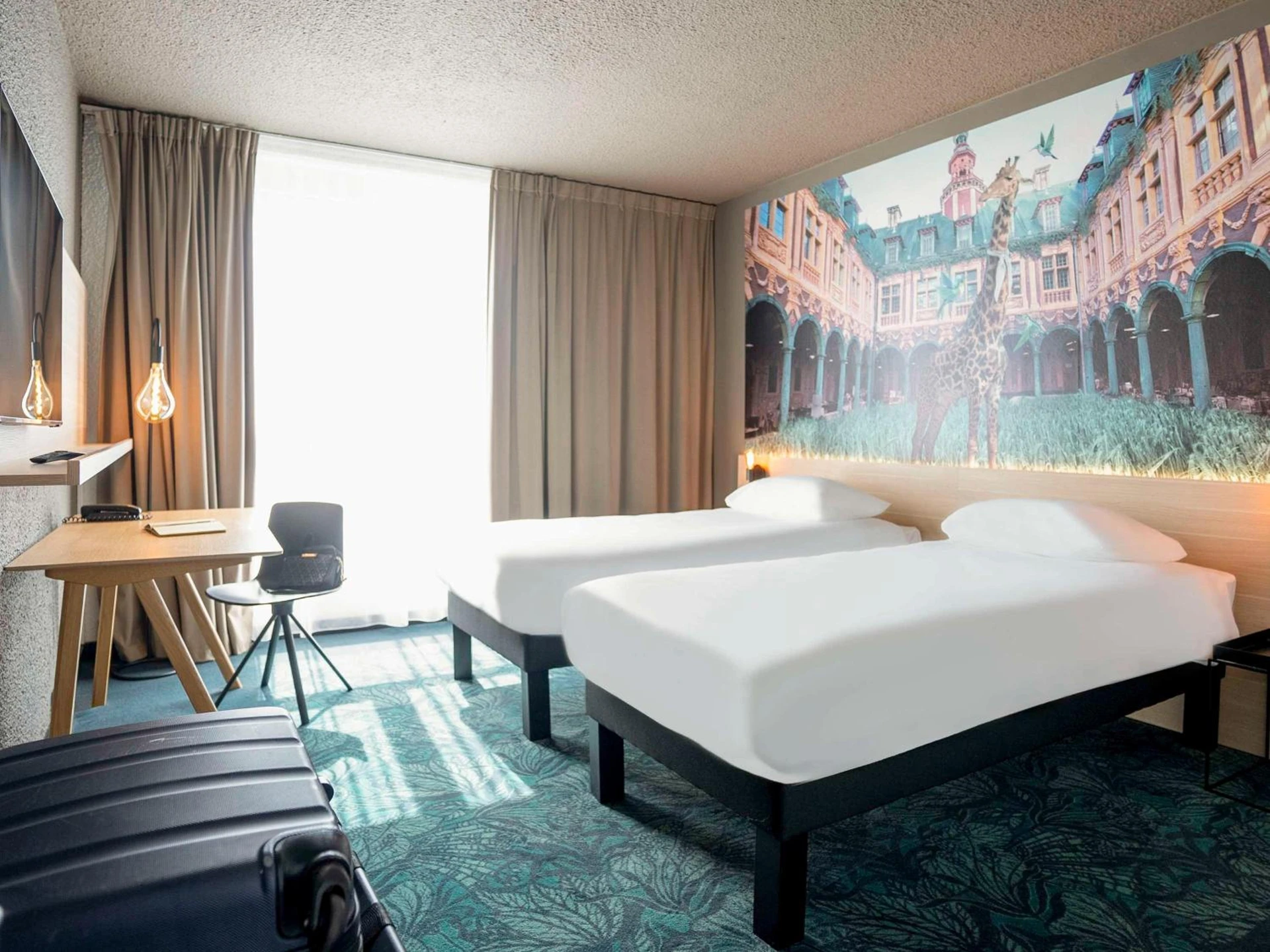 Chambre disponible pour un séminaire d'entreprise à ibis Styles Lille Neuville en Ferrain - Neuville-en-Ferrain
