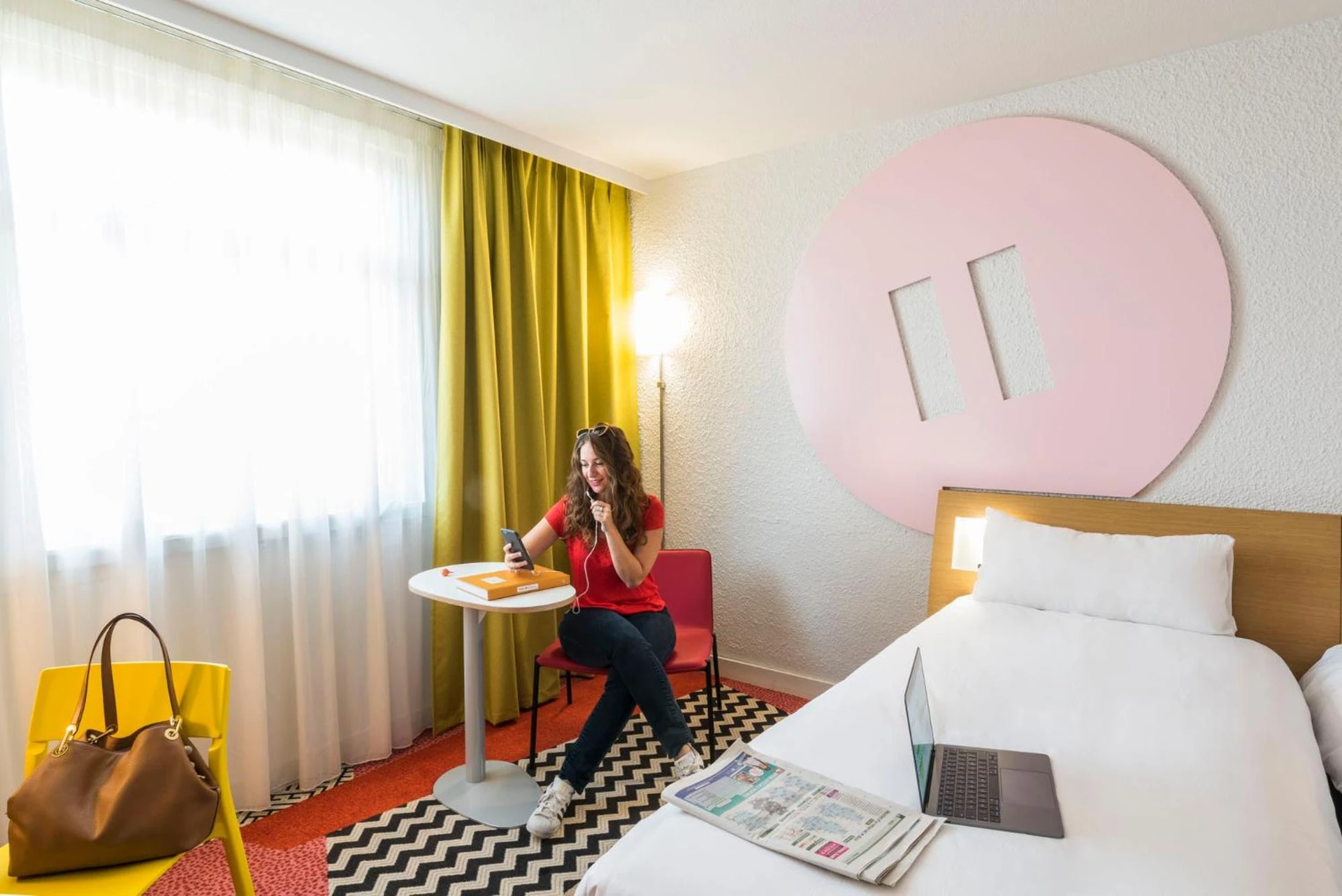 Chambre disponible pour un séminaire d'entreprise à ibis Styles Lyon Bron Eurexpo - Bron
