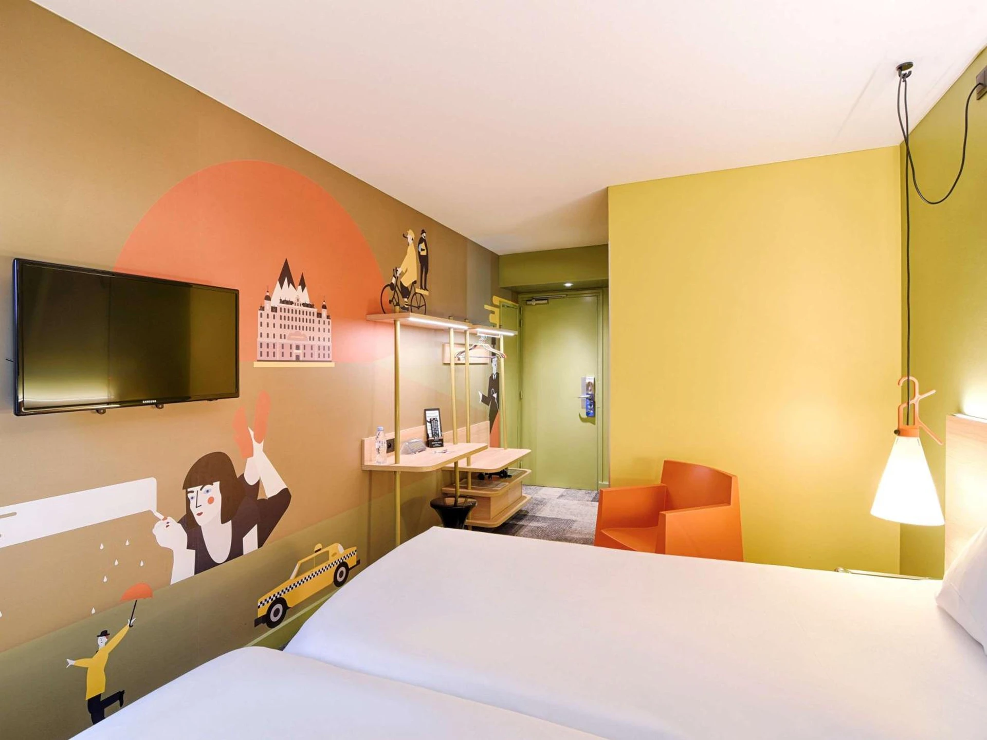 Chambre disponible pour un séminaire d'entreprise à ibis Styles Lyon Centre Confluence - Lyon