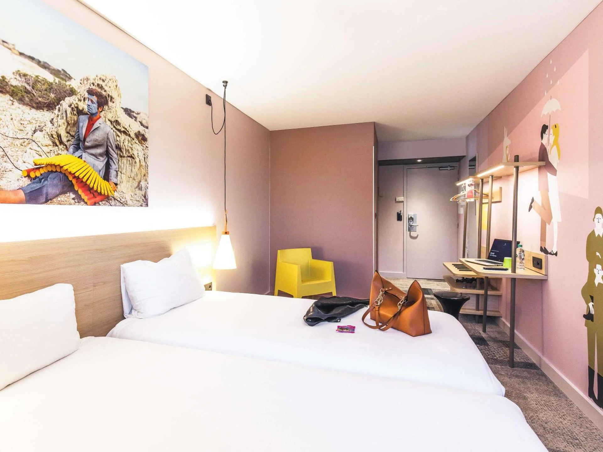 Magnifique chambre pour un séminaire d'entreprise à ibis Styles Lyon Centre Confluence - Lyon