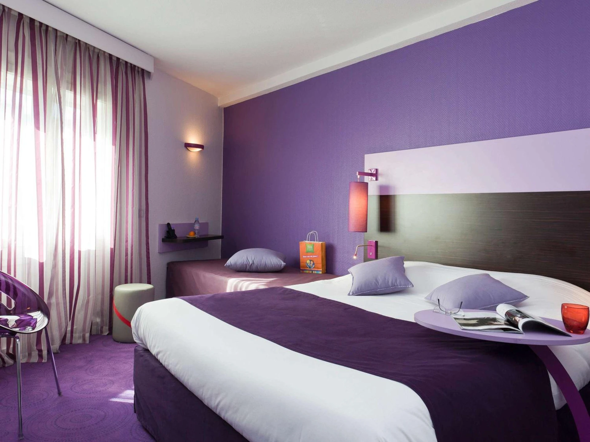 Chambre disponible pour un séminaire d'entreprise à ibis Styles Marseille Centre Prado Place Castellane - Marseille