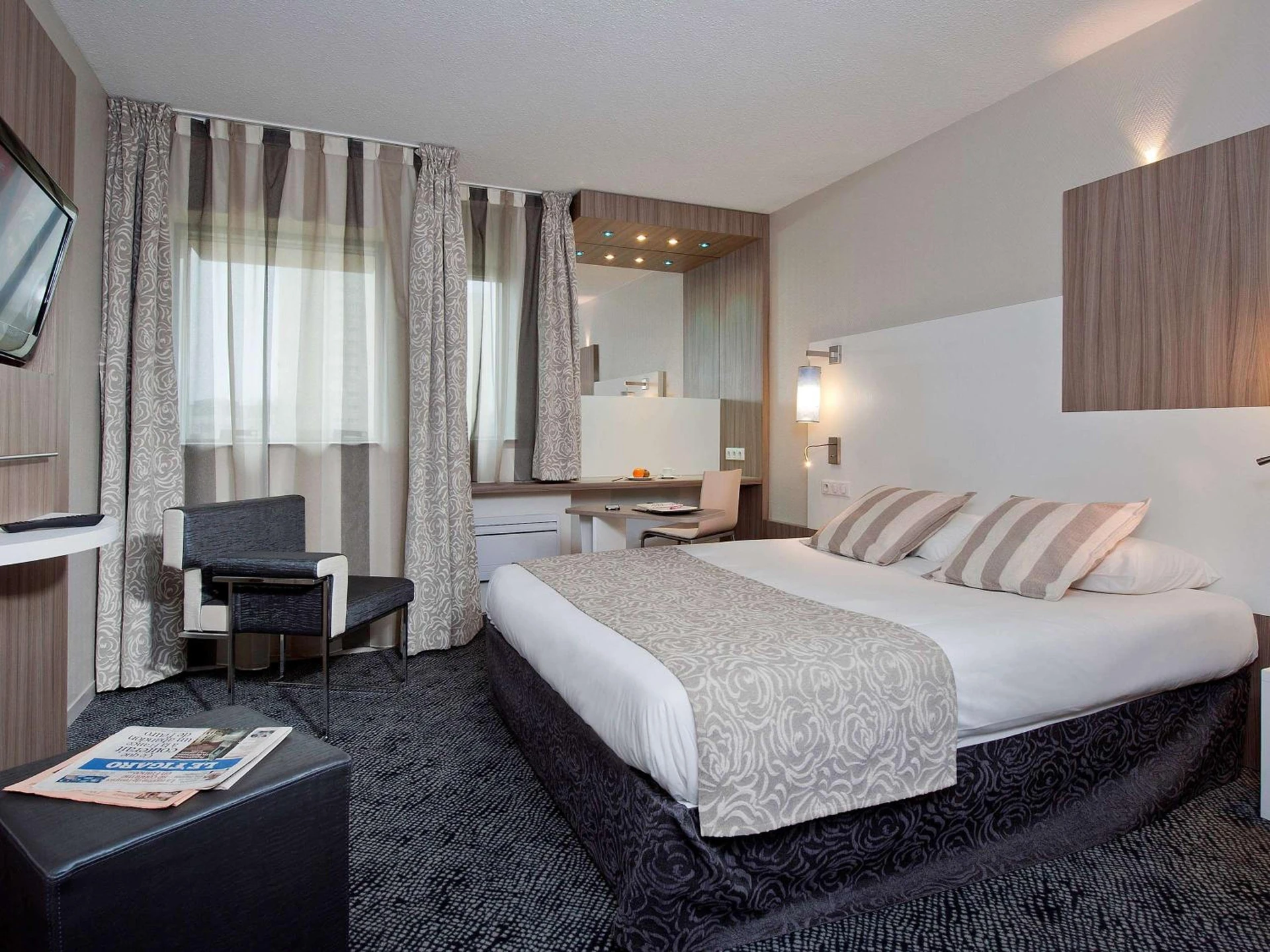 Chambre disponible pour un séminaire d'entreprise à ibis Styles Melun - Rubelles