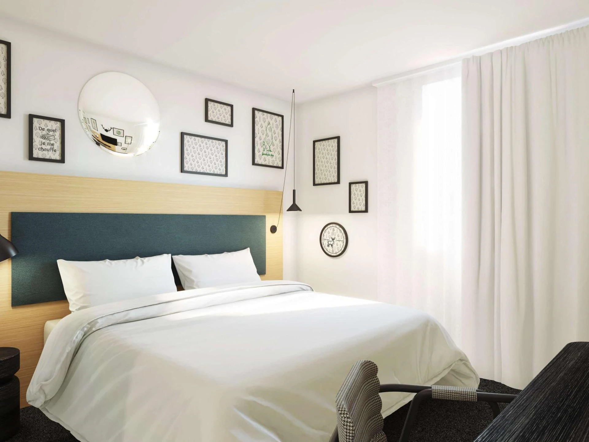 Chambre disponible pour un séminaire d'entreprise à Hôtel ibis Styles Montargis Arboria - Pannes