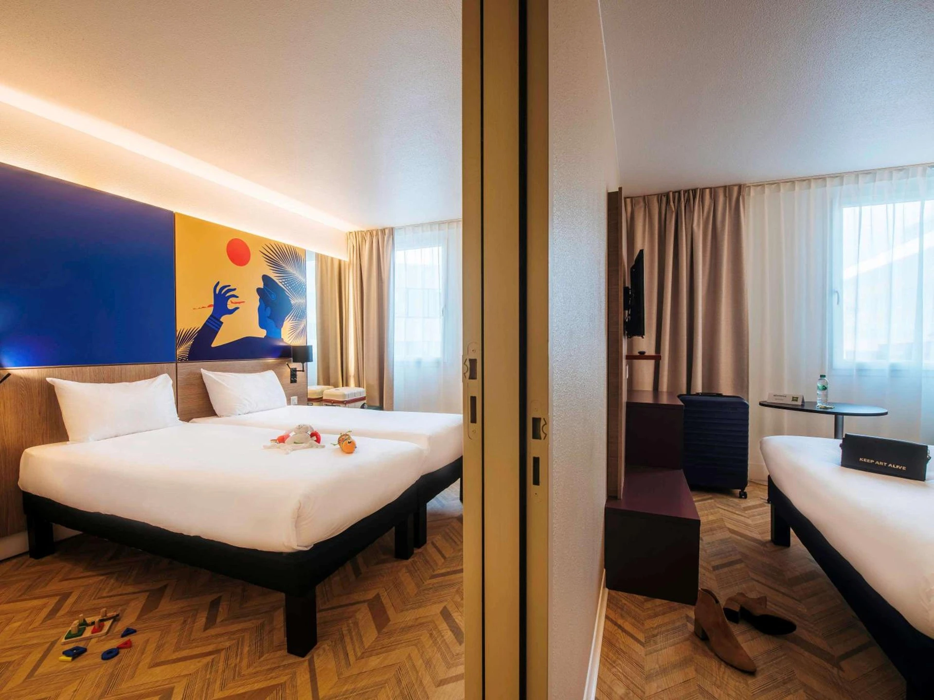 Chambre disponible pour un séminaire d'entreprise à ibis Styles Nice Aéroport Arenas - Nice