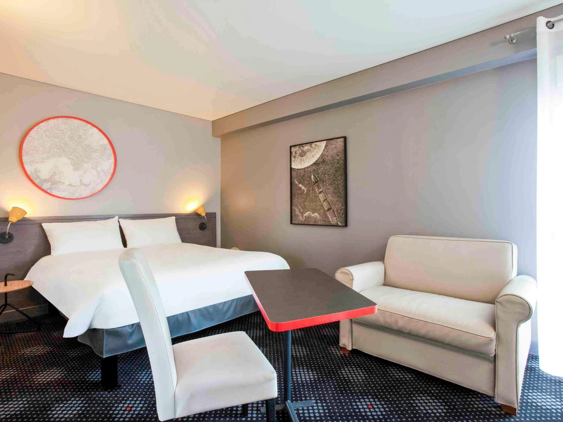 Chambre disponible pour un séminaire d'entreprise à ibis Styles Paris Mairie de Montreuil - Montreuil