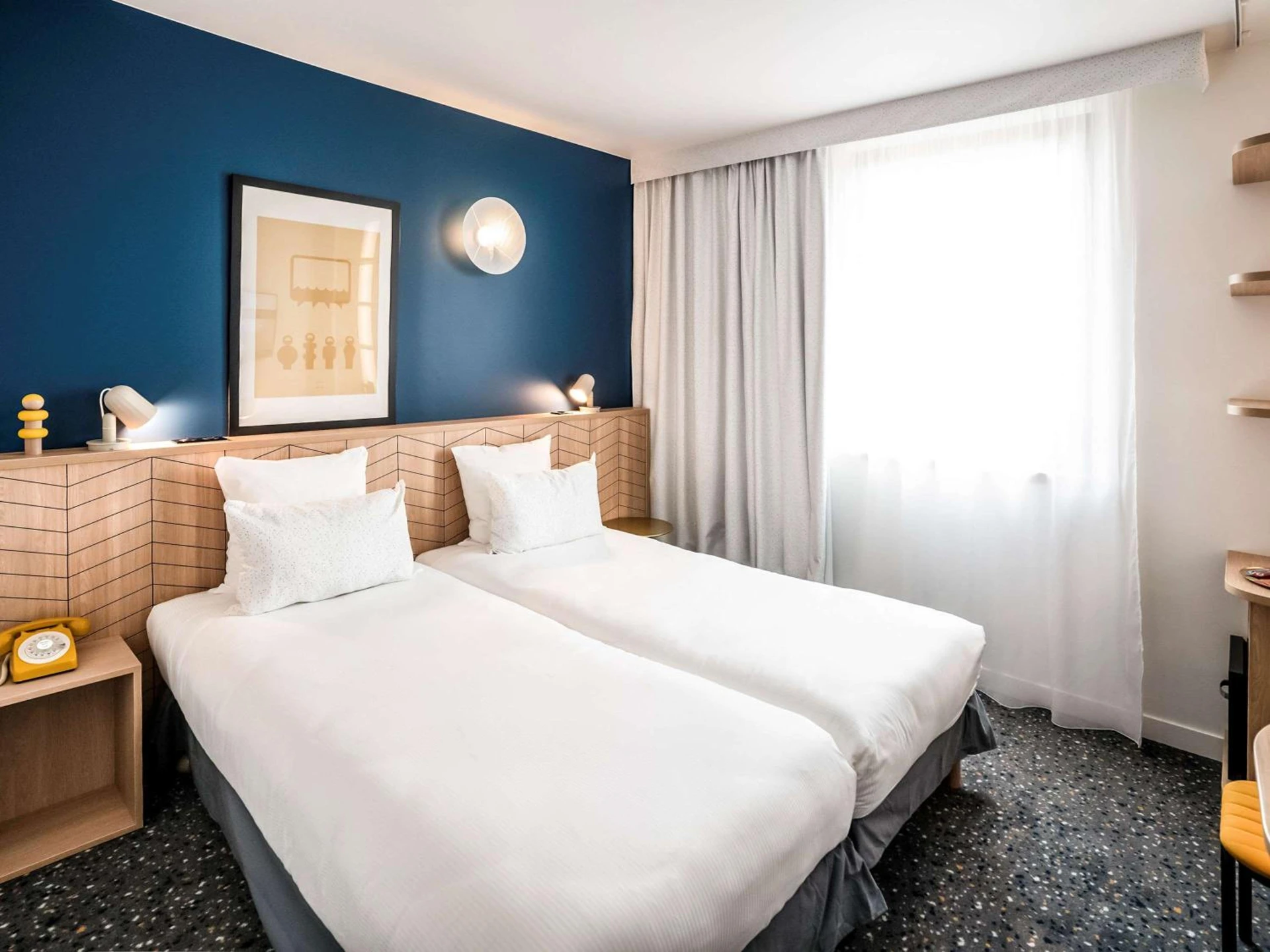 Chambre disponible pour un séminaire d'entreprise à ibis Styles Paris Romainville - Romainville