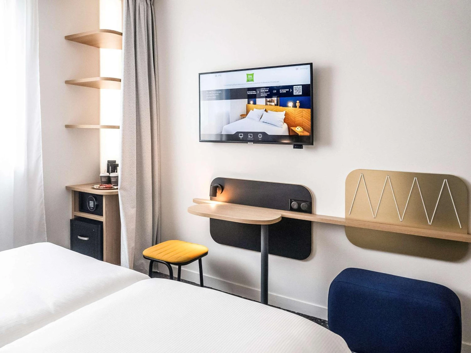 Chambre disponible pour un séminaire d'entreprise à ibis Styles Paris Romainville - Romainville
