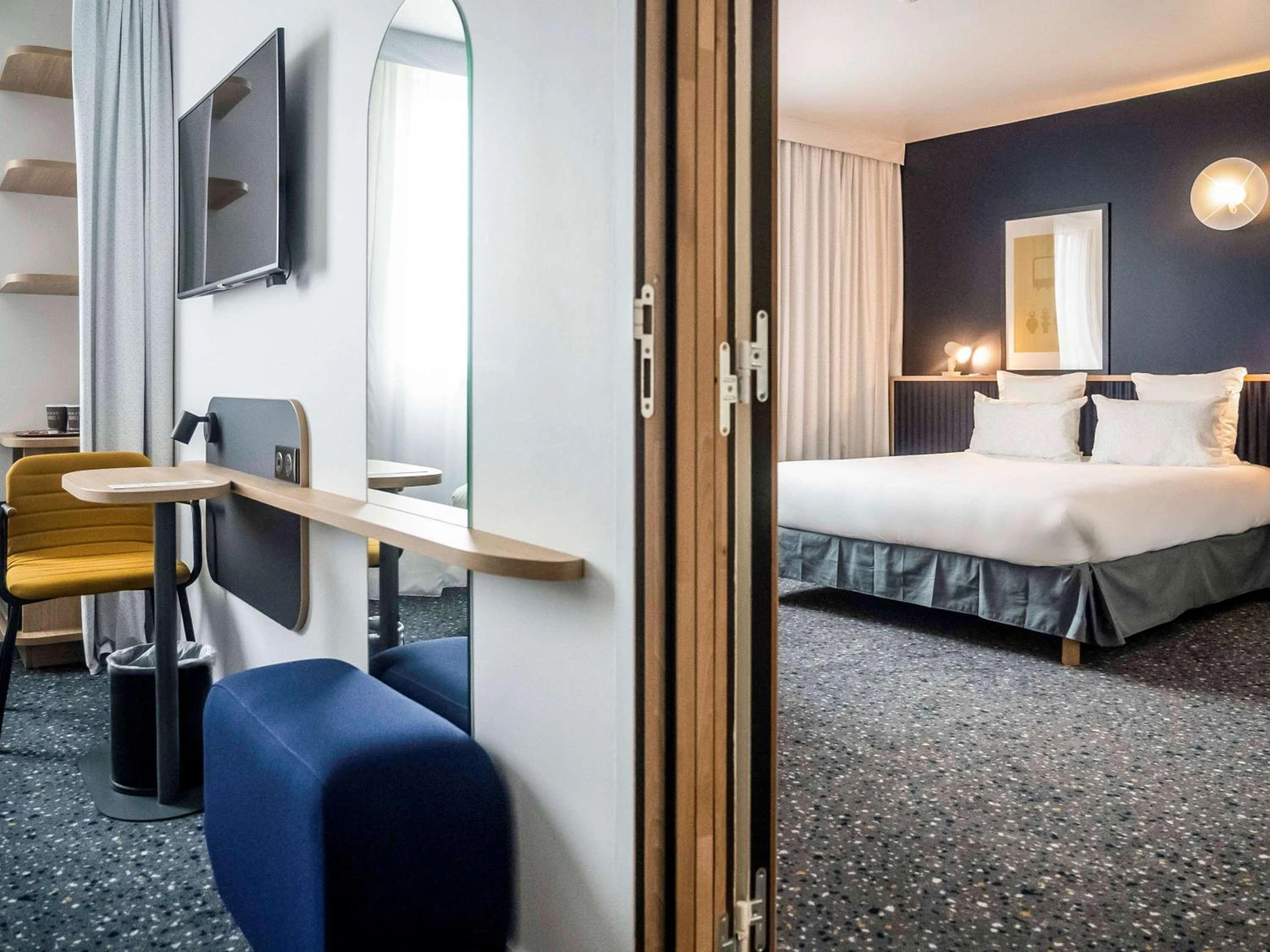 Chambre disponible pour un séminaire d'entreprise à ibis Styles Paris Romainville - Romainville
