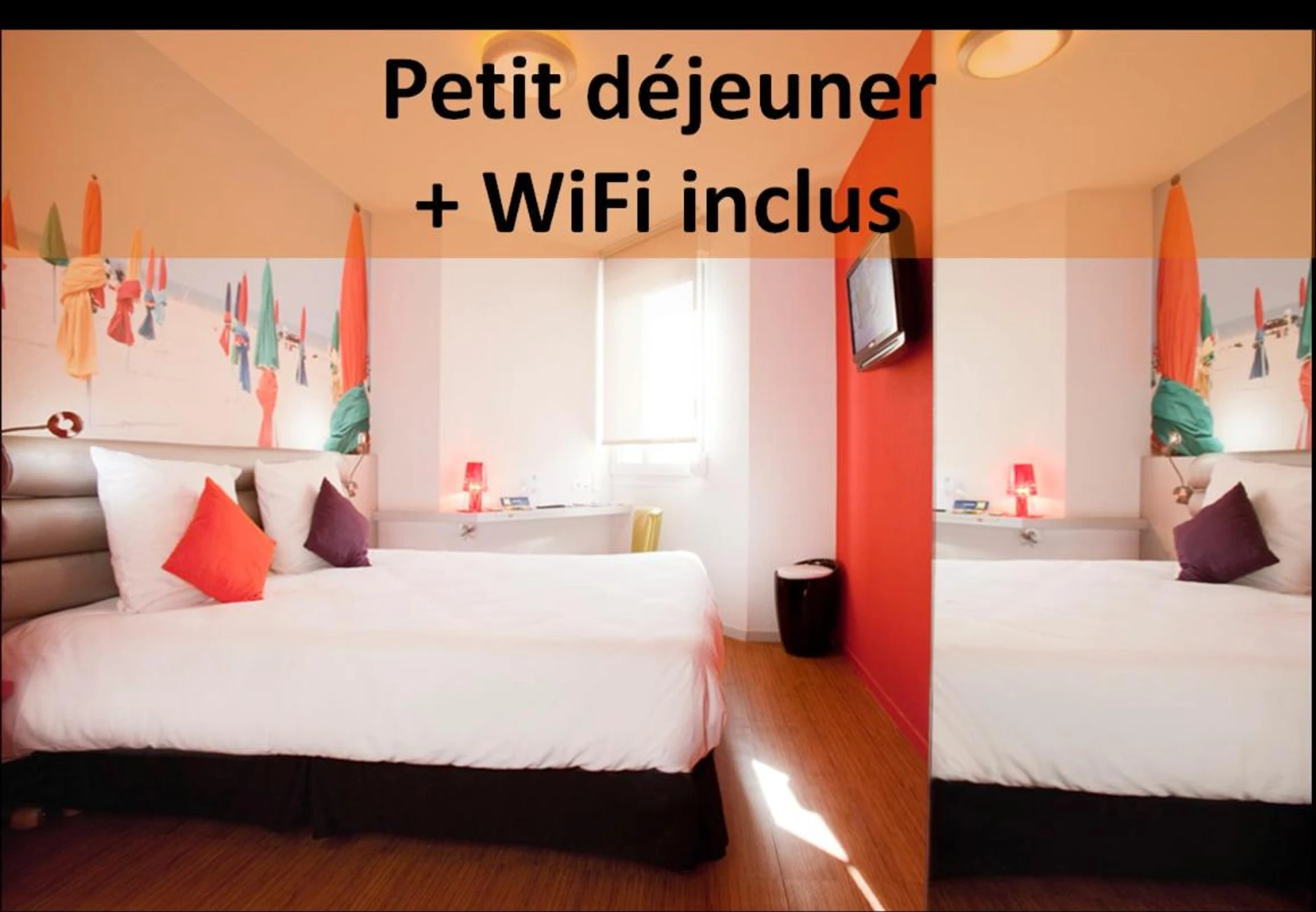 Chambre disponible pour un séminaire d'entreprise à ibis Styles Saint Brieuc Gare Centre - Saint-Brieuc
