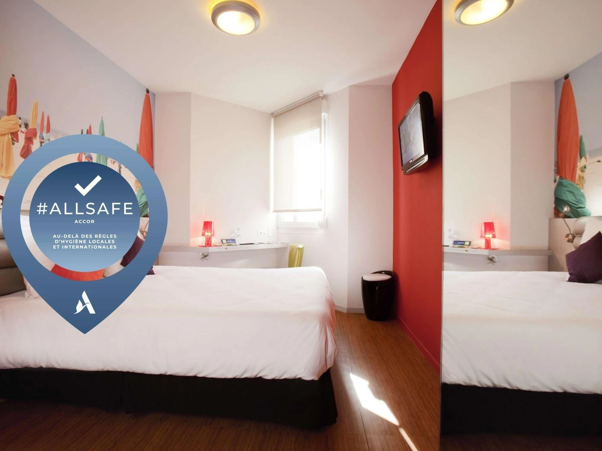 Chambre disponible pour un séminaire d'entreprise à ibis Styles Saint Brieuc Gare Centre - Saint-Brieuc