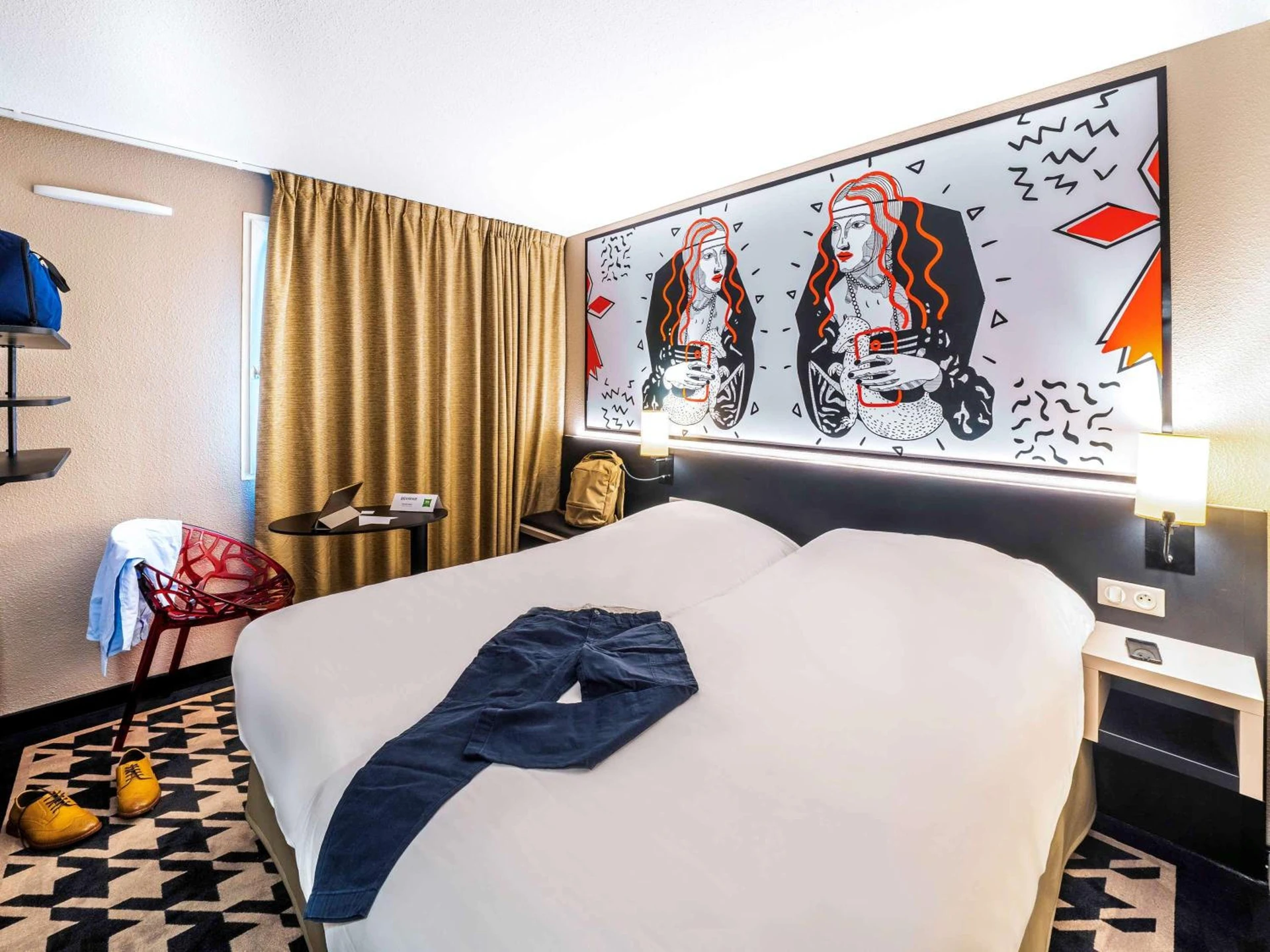 Magnifique chambre pour un séminaire d'entreprise à ibis Styles Saint Brieuc Plerin - Plérin