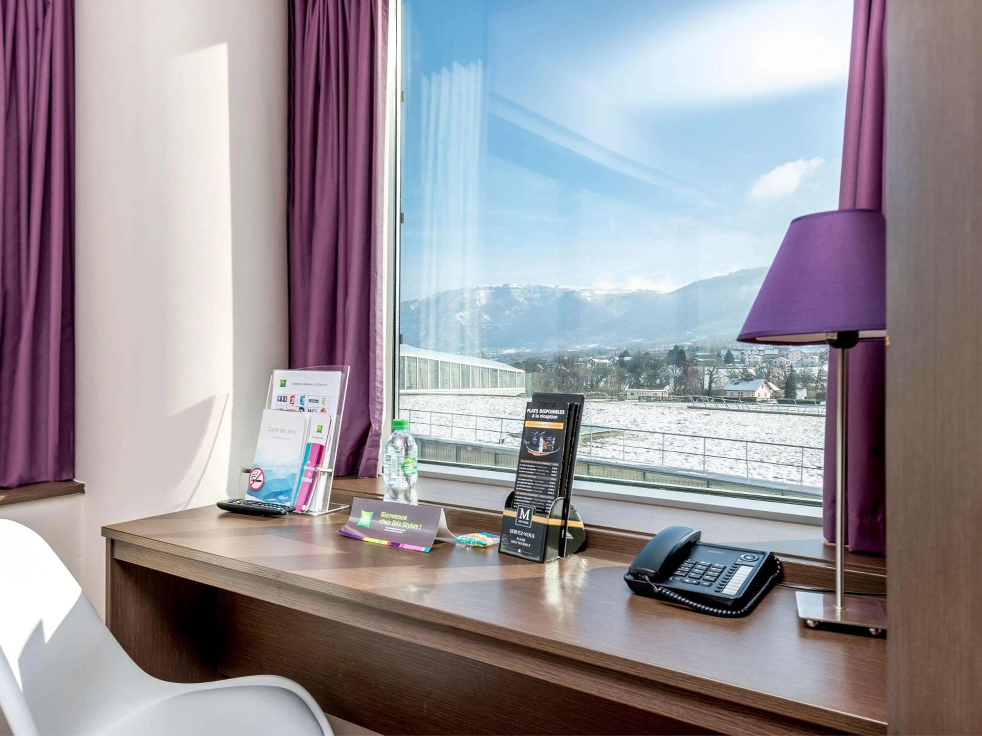 Chambre disponible pour un séminaire d'entreprise à ibis Styles Saint Julien en Genevois Vitam - Neydens