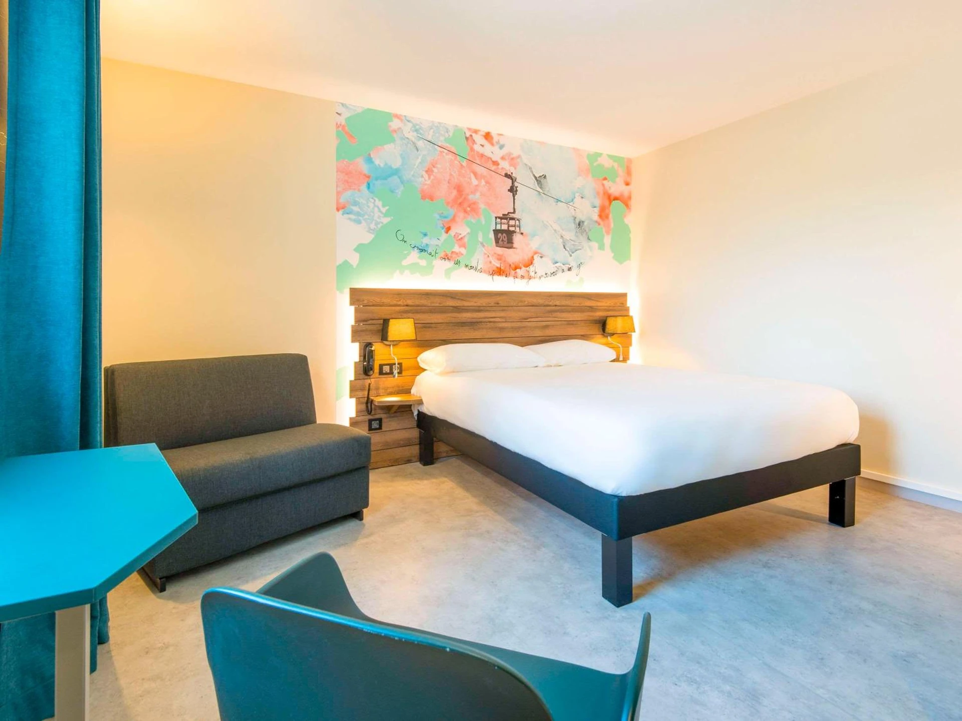 Chambre disponible pour un séminaire d'entreprise à Ibis Styles Sallanches Pays du Mont-Blanc - Sallanches