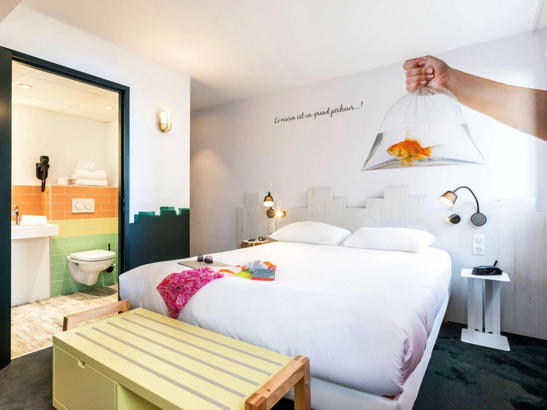 Chambre disponible pour un séminaire d'entreprise à ibis Styles Thonon-les-Bains - Thonon-les-Bains