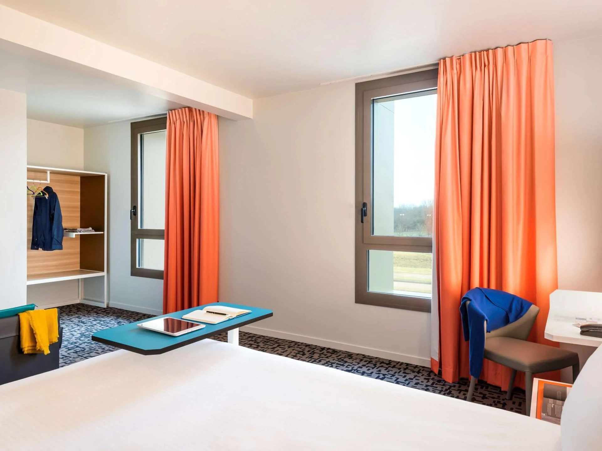 Chambre disponible pour un séminaire d'entreprise à ibis Styles Guyancourt Versailles - Guyancourt