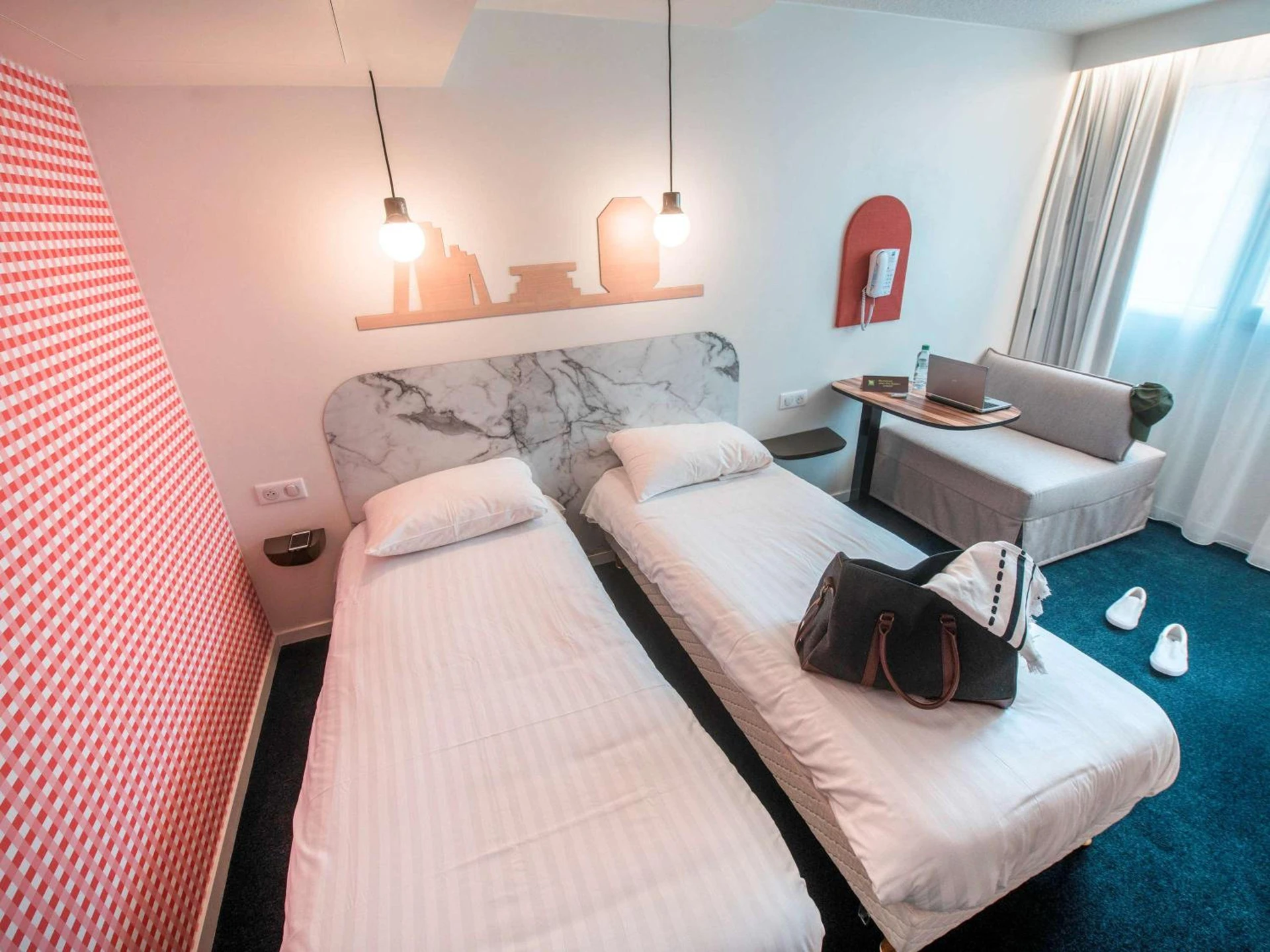Magnifique chambre pour un séminaire d'entreprise à Hôtel ibis Styles Vichy Centre - Vichy