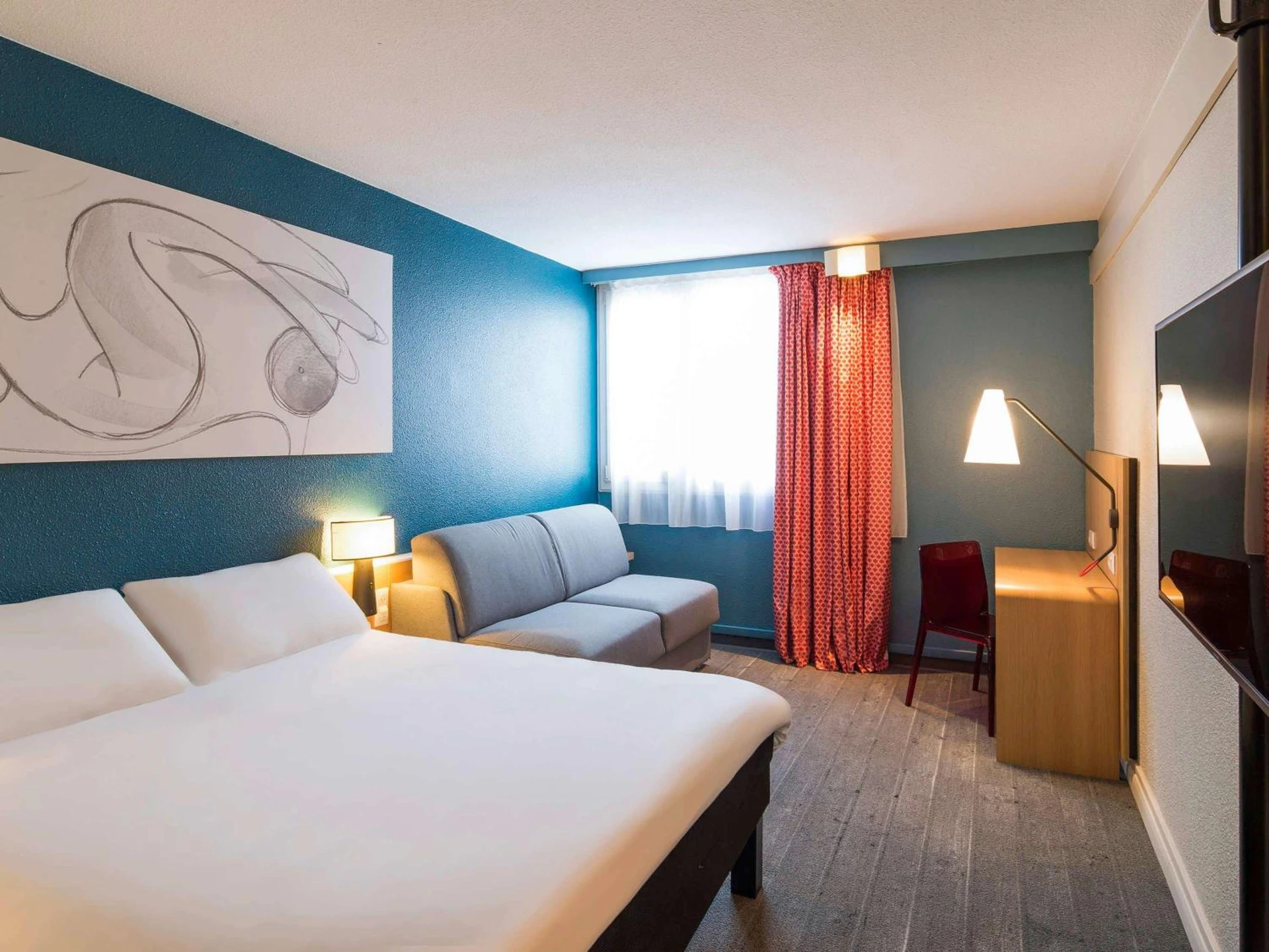 Chambre disponible pour un séminaire d'entreprise à ibis Tours Nord - Tours