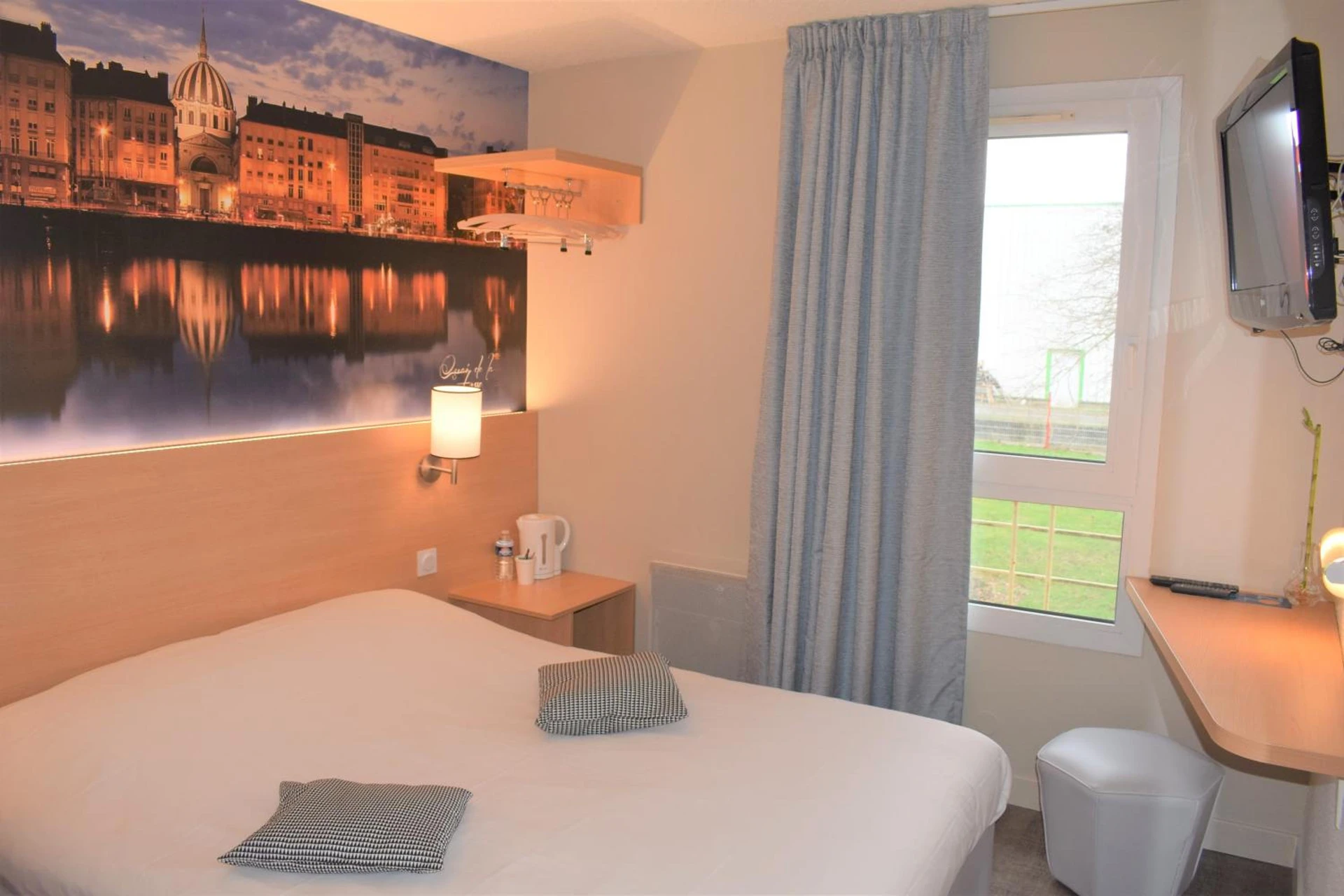Chambre disponible pour un séminaire d'entreprise à Hôtel Inn Design Resto Novo Châteaubriant - Châteaubriant