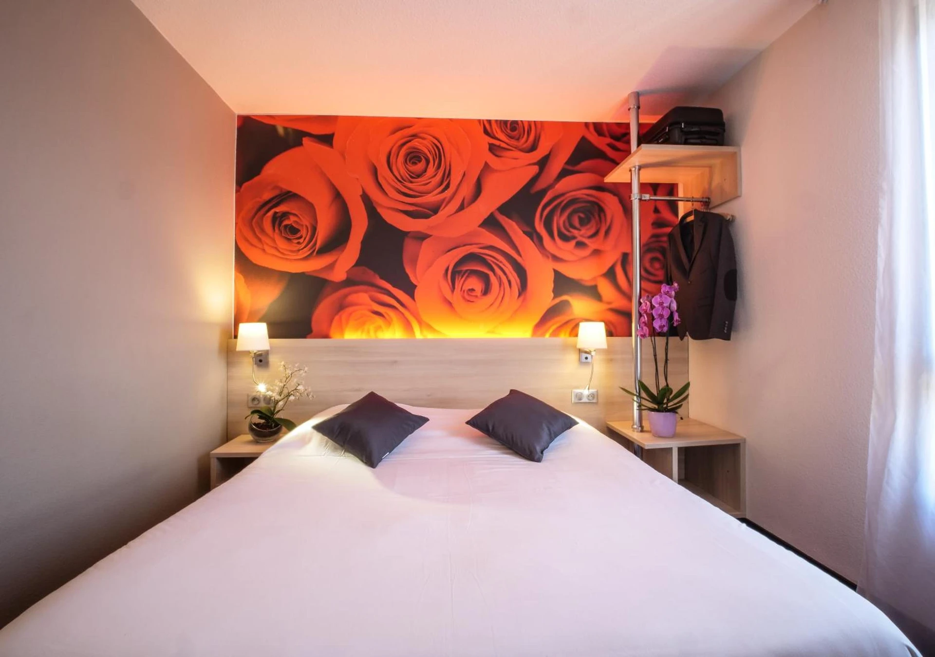 Chambre disponible pour un séminaire d'entreprise à Hôtel Inn Design Resto Novo Vannes - Theix