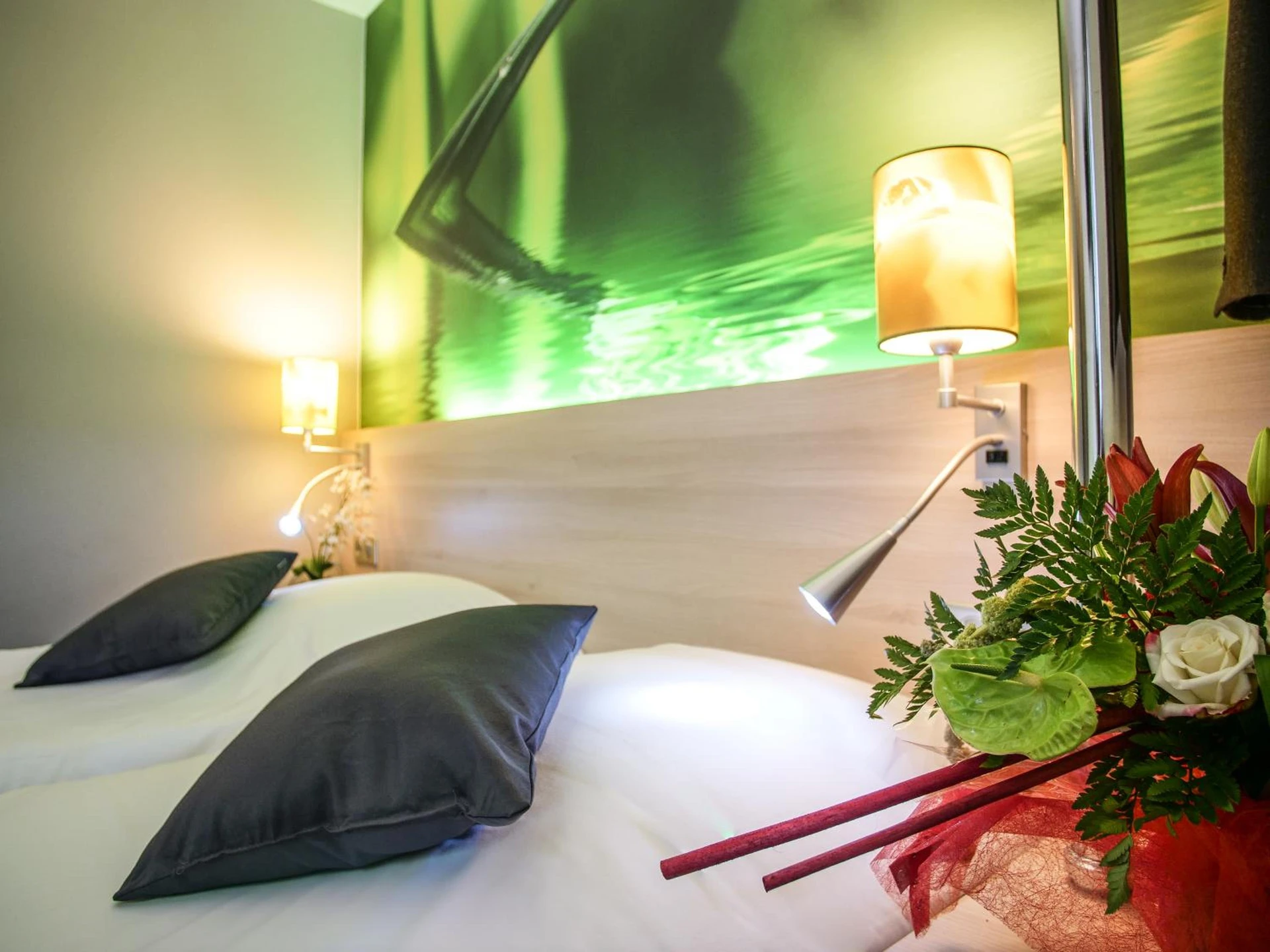 Chambre disponible pour un séminaire d'entreprise à Hôtel Inn Design - Restaurant L'Escale - Rochefort
