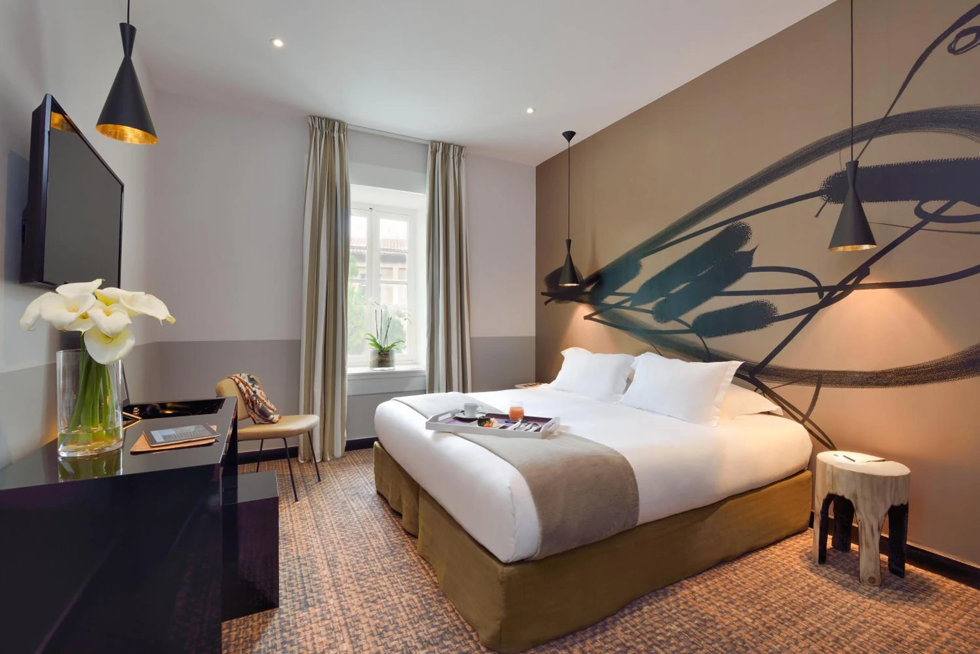 Chambre disponible pour un séminaire d'entreprise à Hôtel & Spa Jules César Arles - MGallery Hotel Collection - Arles