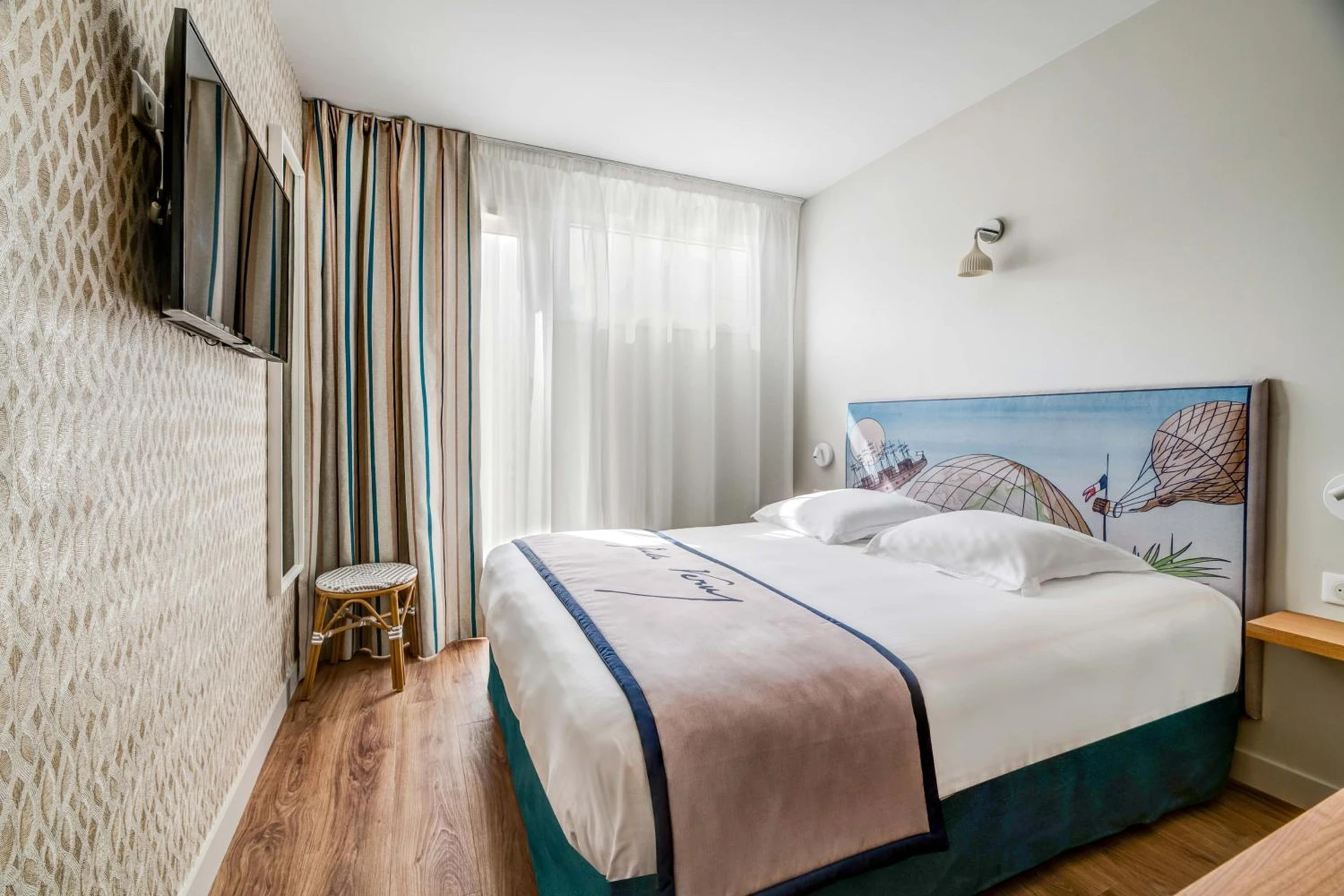 Chambre à Hôtel Jules Verne Biarritz - Organiser un séminaire d'entreprise à Biarritz