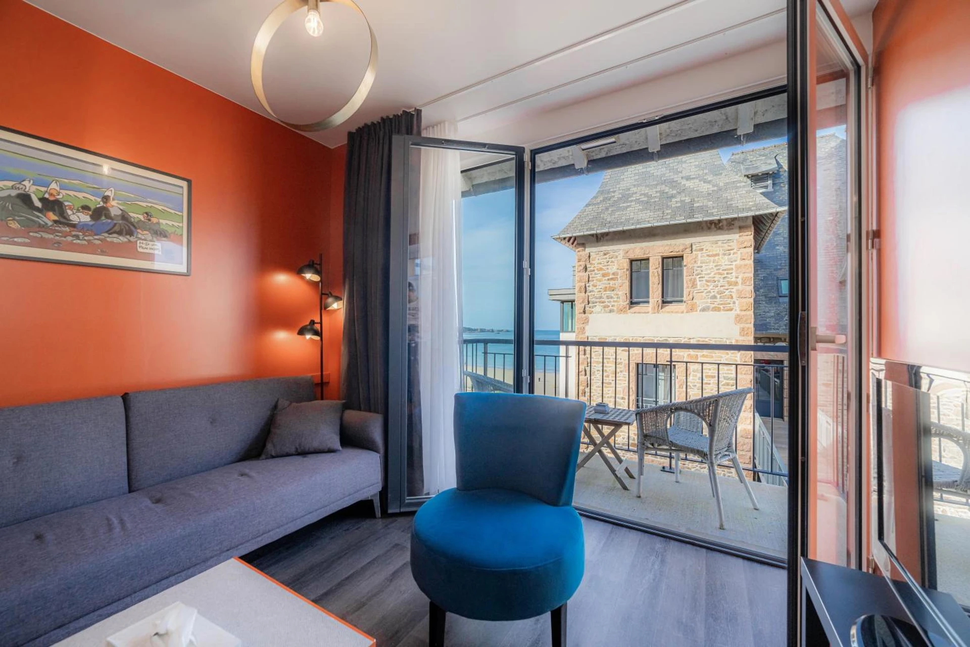 Ambiance de travail pour séminaire d'entreprise à Logis Hôtel Ker Mor - Perros-Guirec