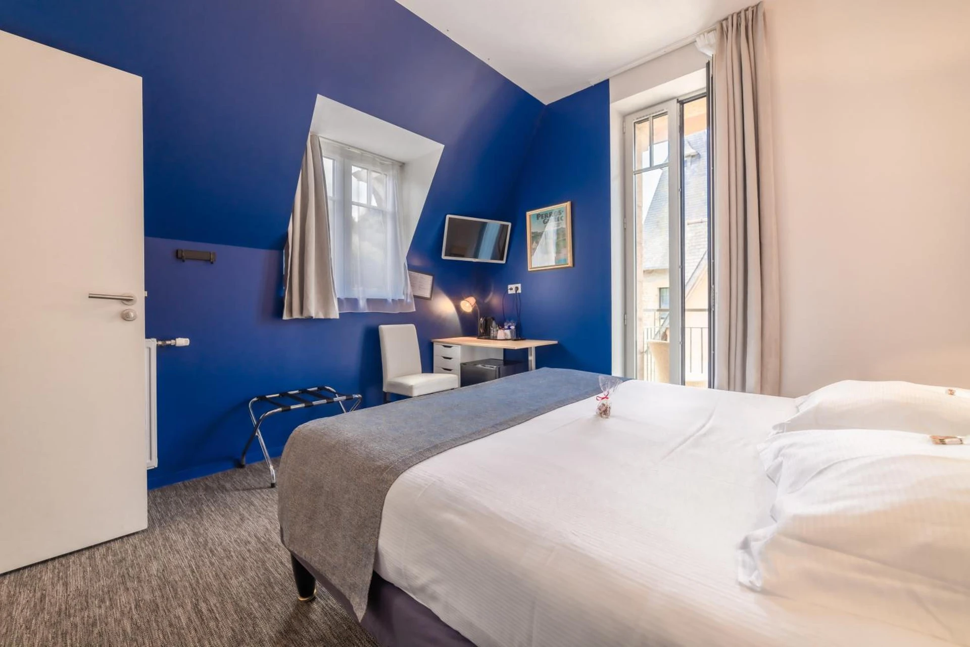 Chambre disponible pour un séminaire d'entreprise à Logis Hôtel Ker Mor - Perros-Guirec
