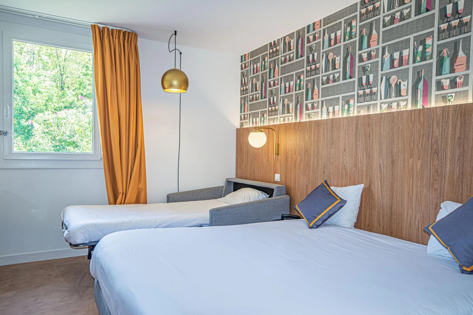 Magnifique chambre pour un séminaire d'entreprise à Kyriad Aix Les Milles - Plan de Campagne - Bouc-Bel-Air
