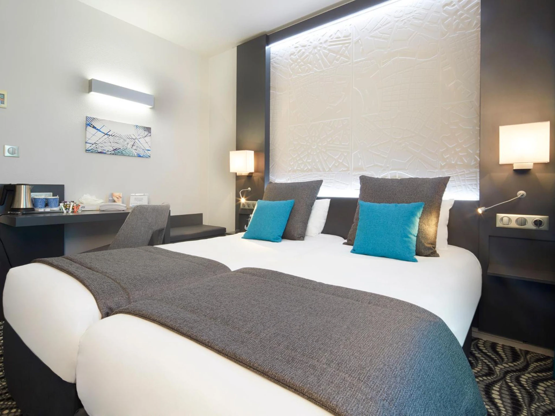 Magnifique chambre pour un séminaire d'entreprise à Kyriad Paris Ouest - Bezons La Défense - Bezons
