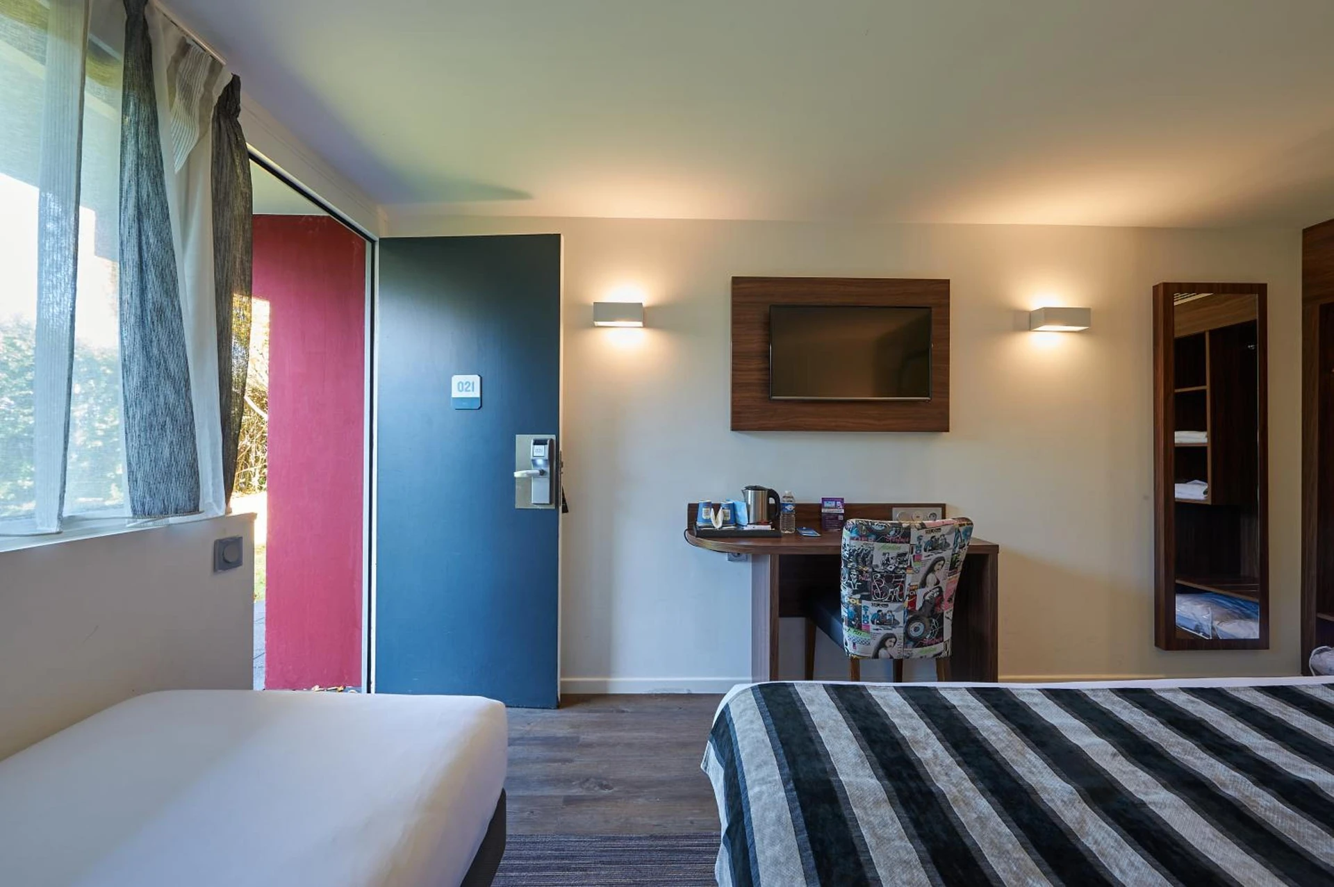 Magnifique chambre pour un séminaire d'entreprise à Kyriad Bordeaux - Merignac Aéroport - Mérignac
