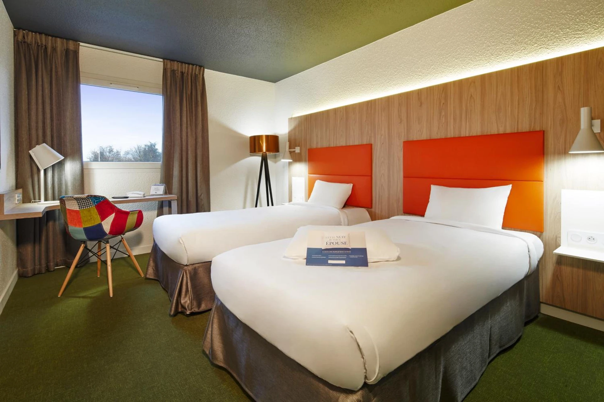 Chambre disponible pour un séminaire d'entreprise à Kyriad Clermont Ferrand Nord - Riom - Riom