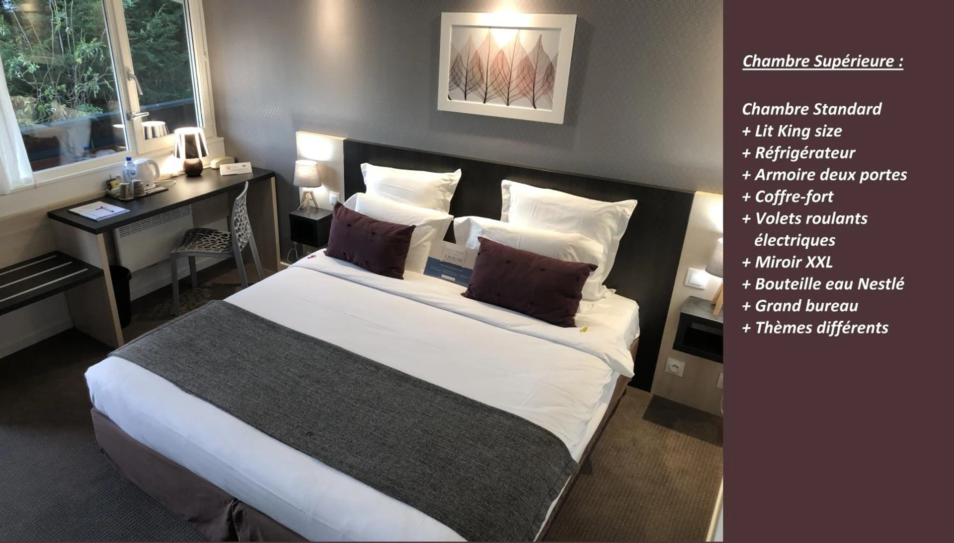 Magnifique chambre pour un séminaire d'entreprise à Kyriad Lisieux - Lisieux