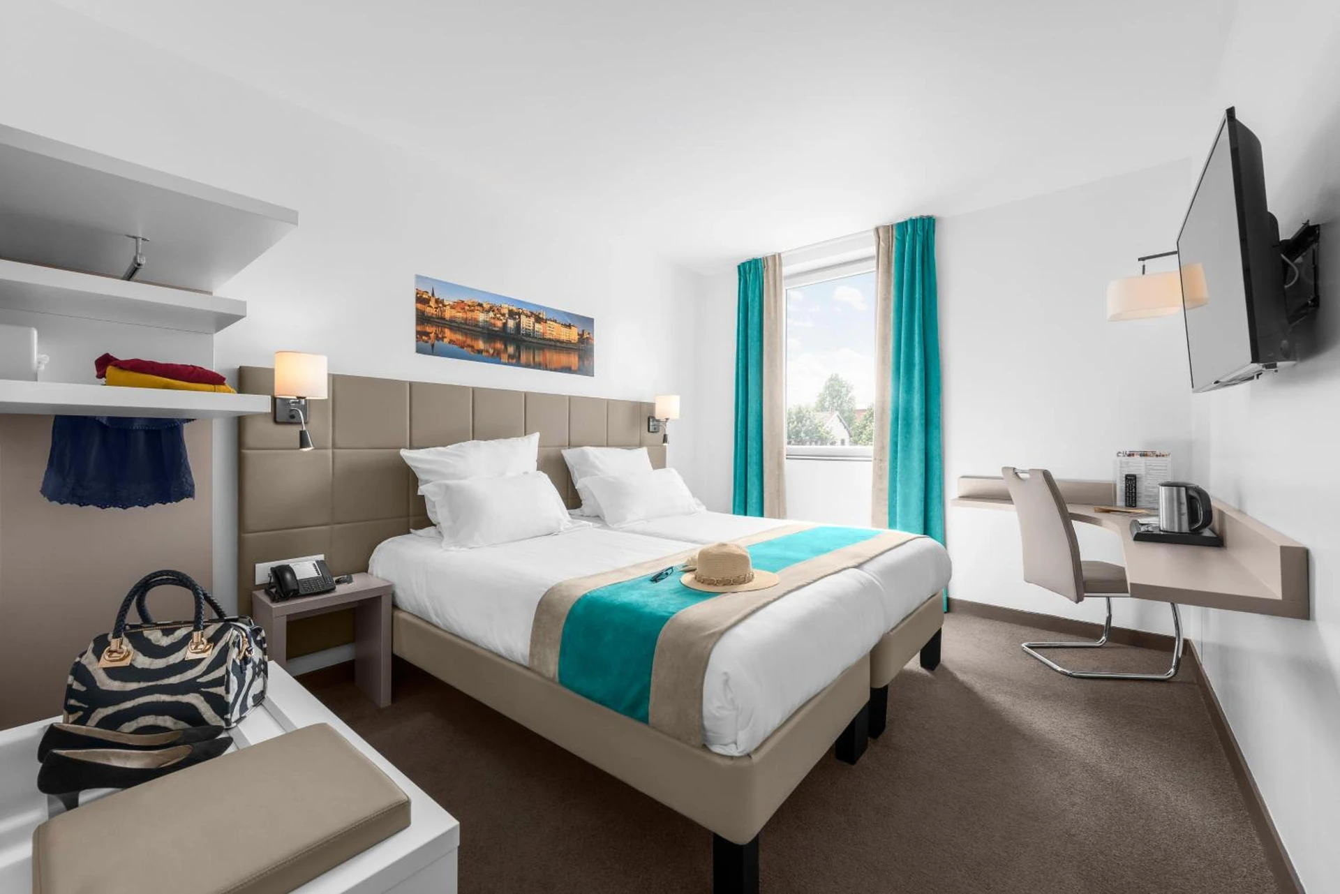 Chambre disponible pour un séminaire d'entreprise à Kyriad Lyon Est Stadium Eurexpo Meyzieu - Meyzieu