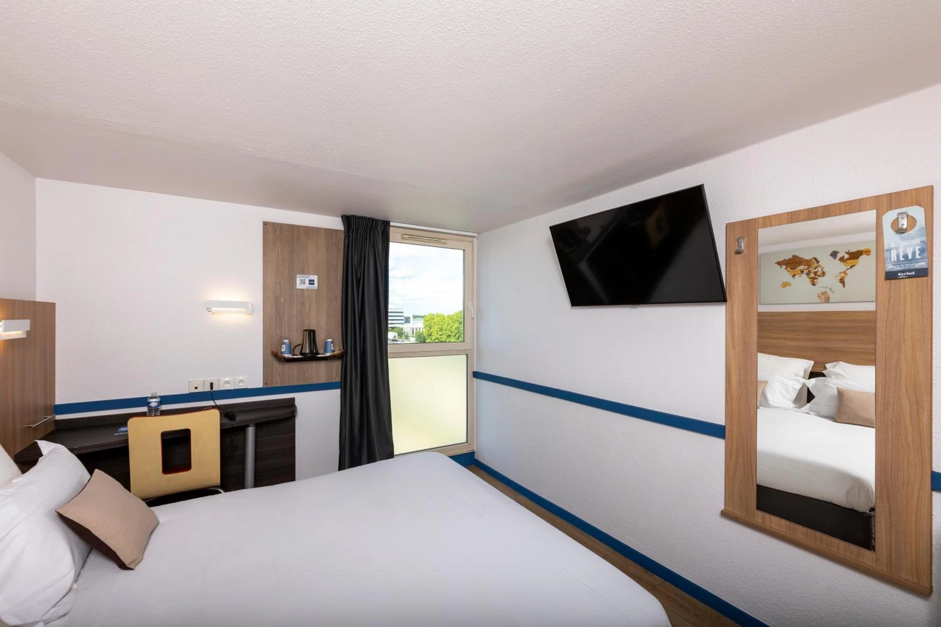 Chambre disponible pour un séminaire d'entreprise à Kyriad Paris Ouest - Colombes - Colombes