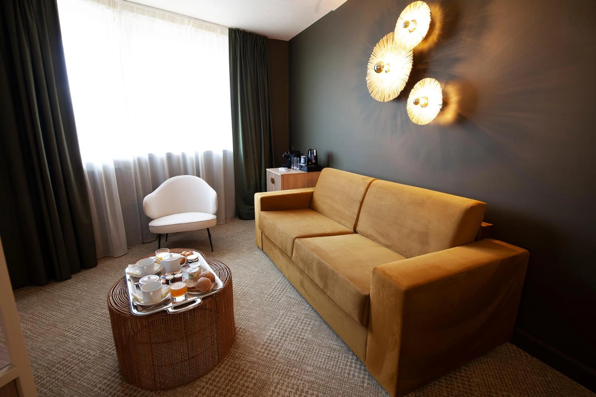 Chambre disponible pour un séminaire d'entreprise à Kyriad Prestige Hotel Clermont-Ferrand - Clermont-Ferrand