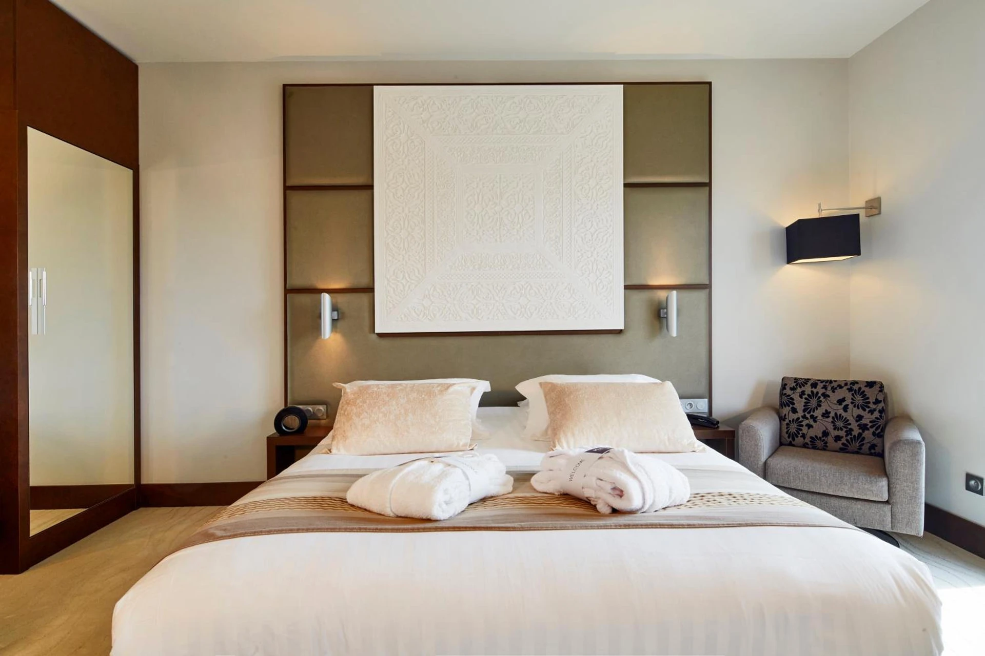 Chambre disponible pour un séminaire d'entreprise à Kyriad Prestige Lyon Est - Saint Priest Eurexpo Hotel and SPA - Saint-Priest
